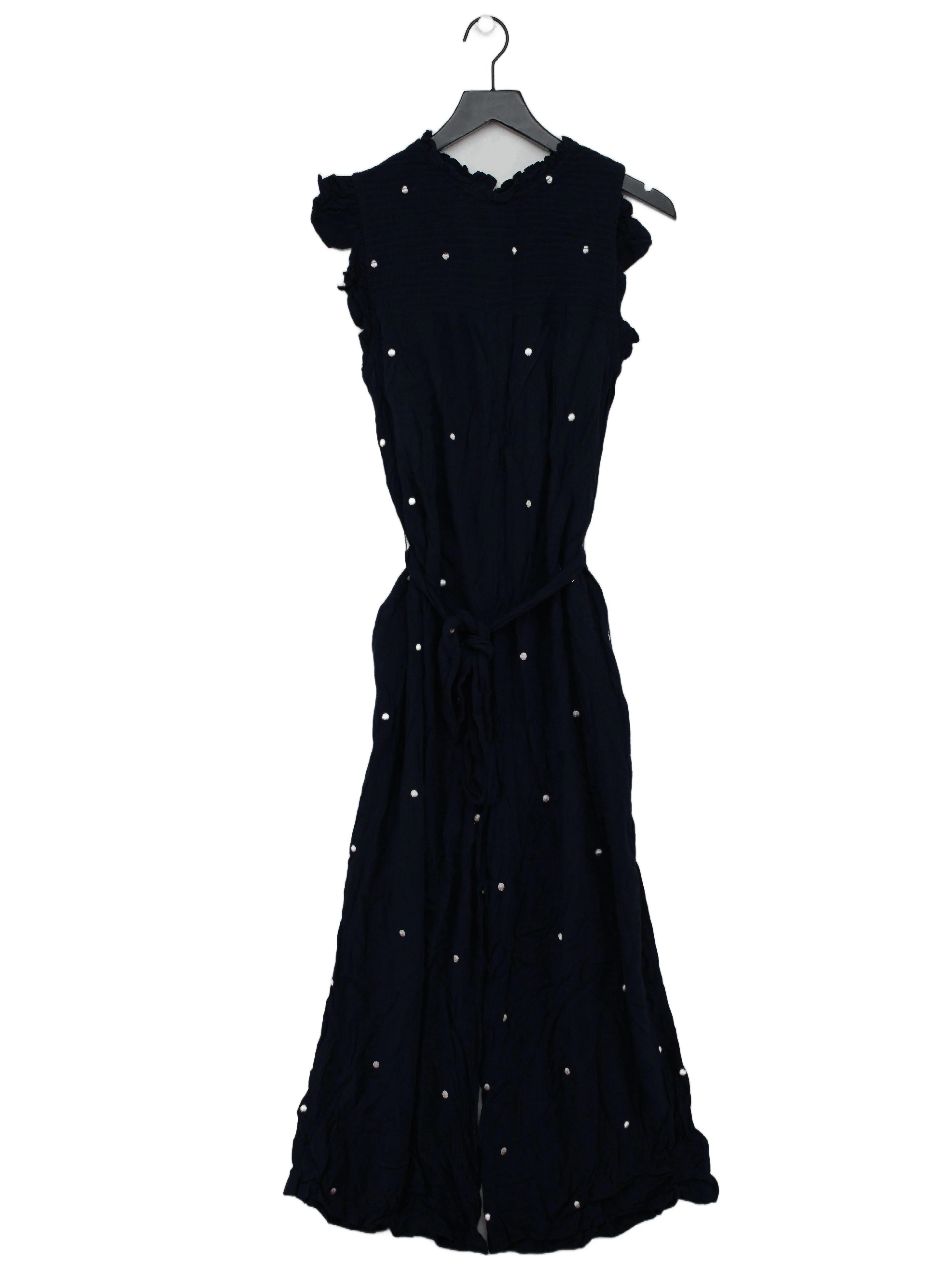 Monsoon Jumper Maxi Dress UK12 in Blue