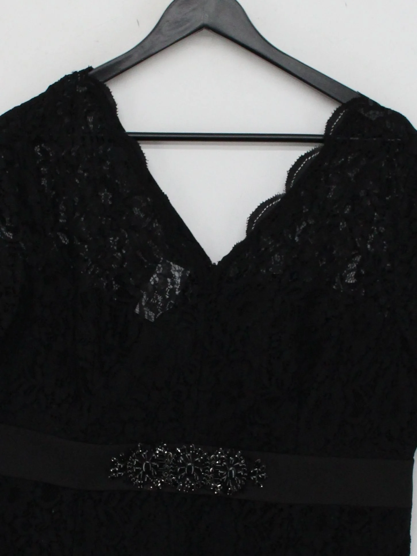 Monsoon Jumper Midi Dress UK18 in Black - Image 3
