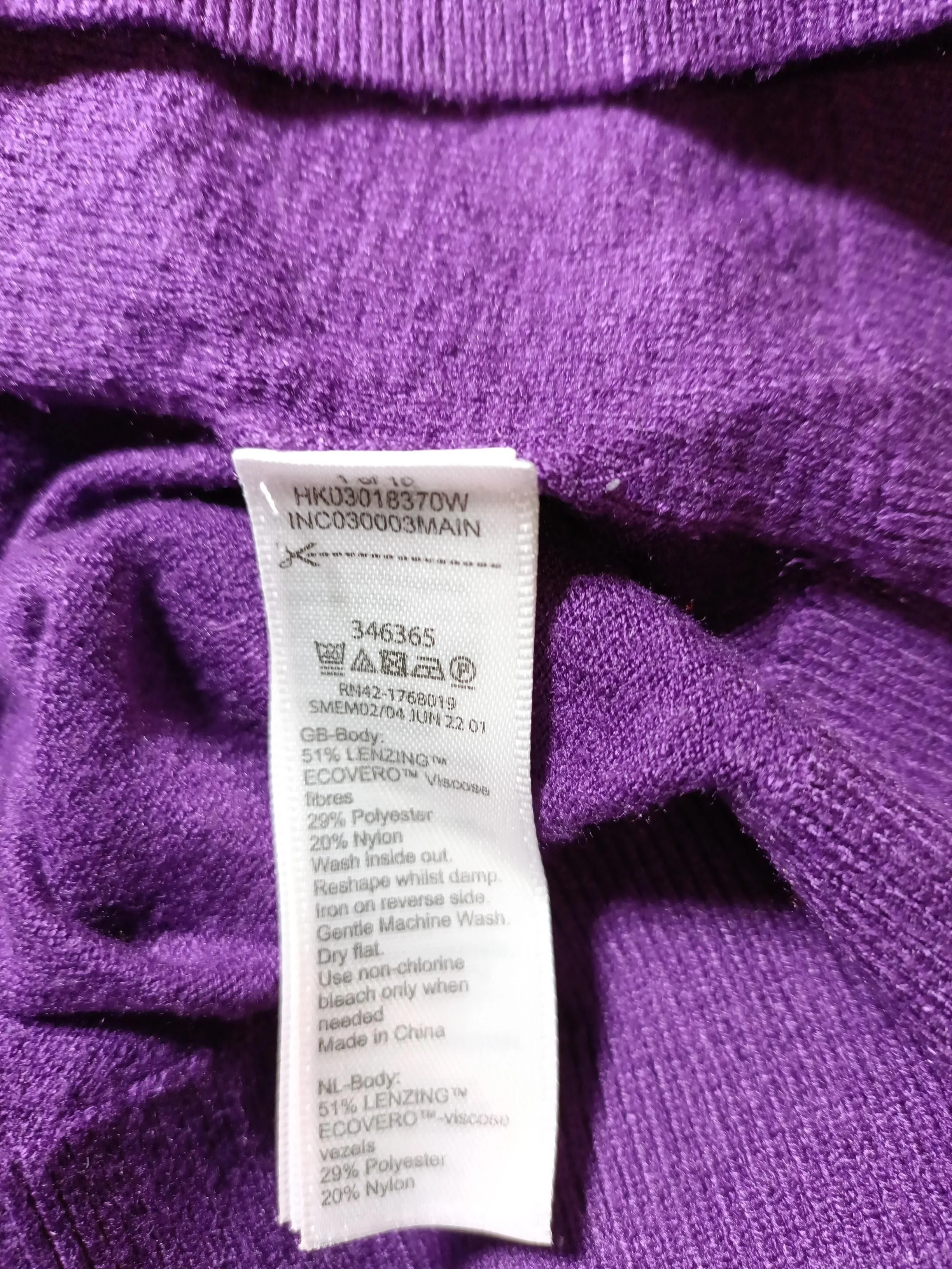 Monsoon Jumper Mini Dress S in Purple - Image 6
