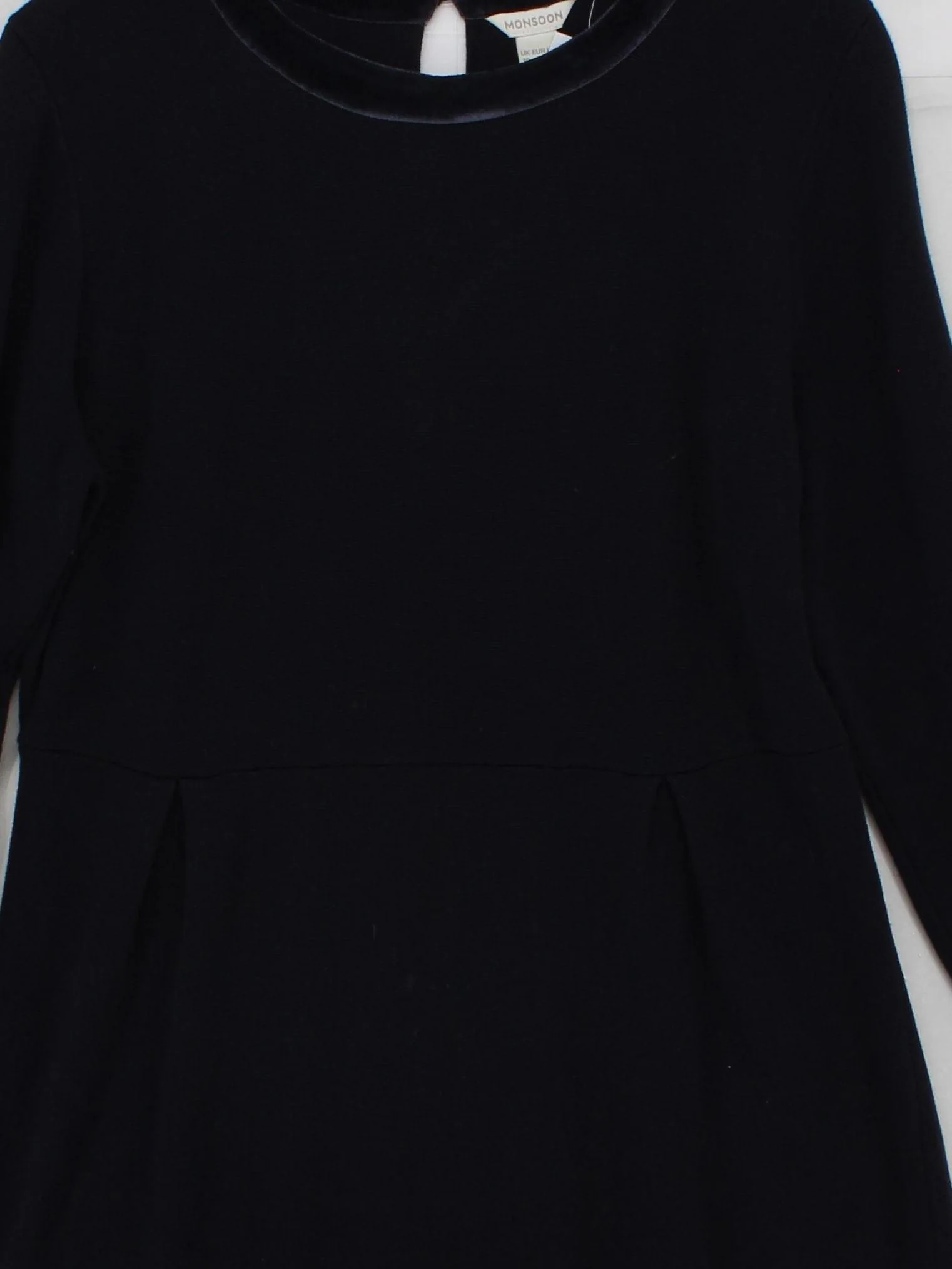 Monsoon Jumper Mini Dress UK16 in Black - Image 3