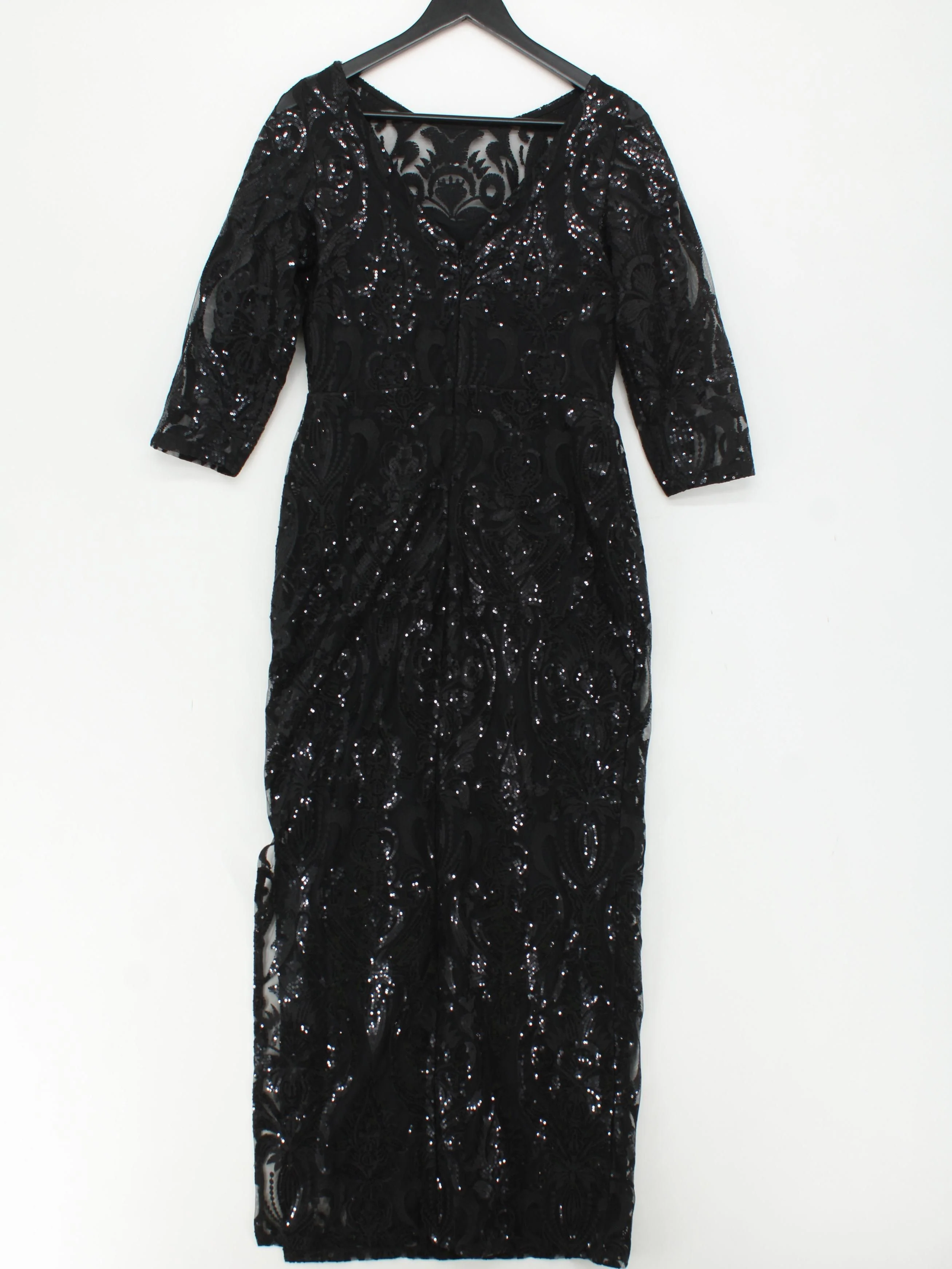 Monsoon Maxi Dress UK12 in Black - Image 2