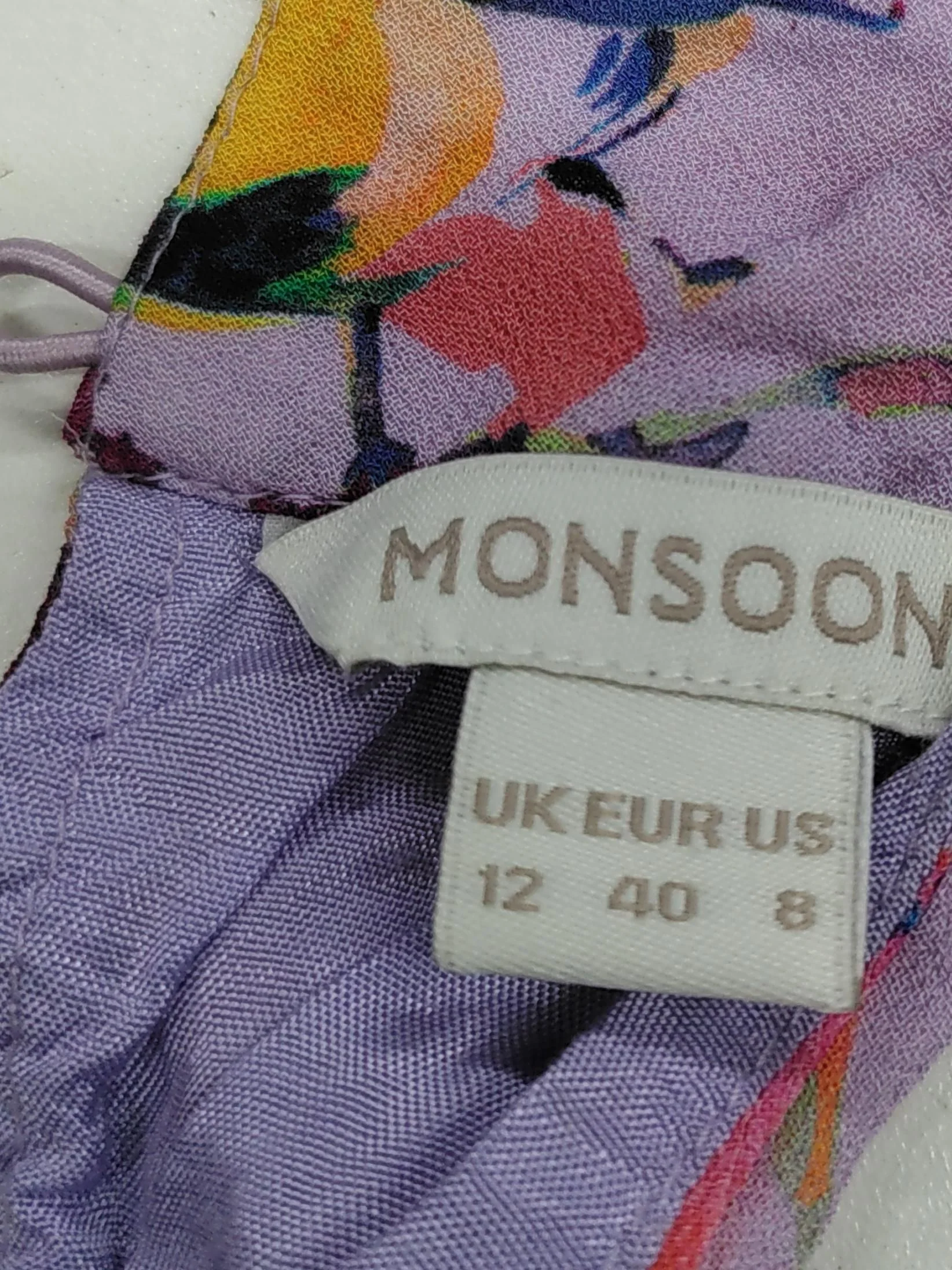 Monsoon Maxi Dress UK12 in Purple - Image 5