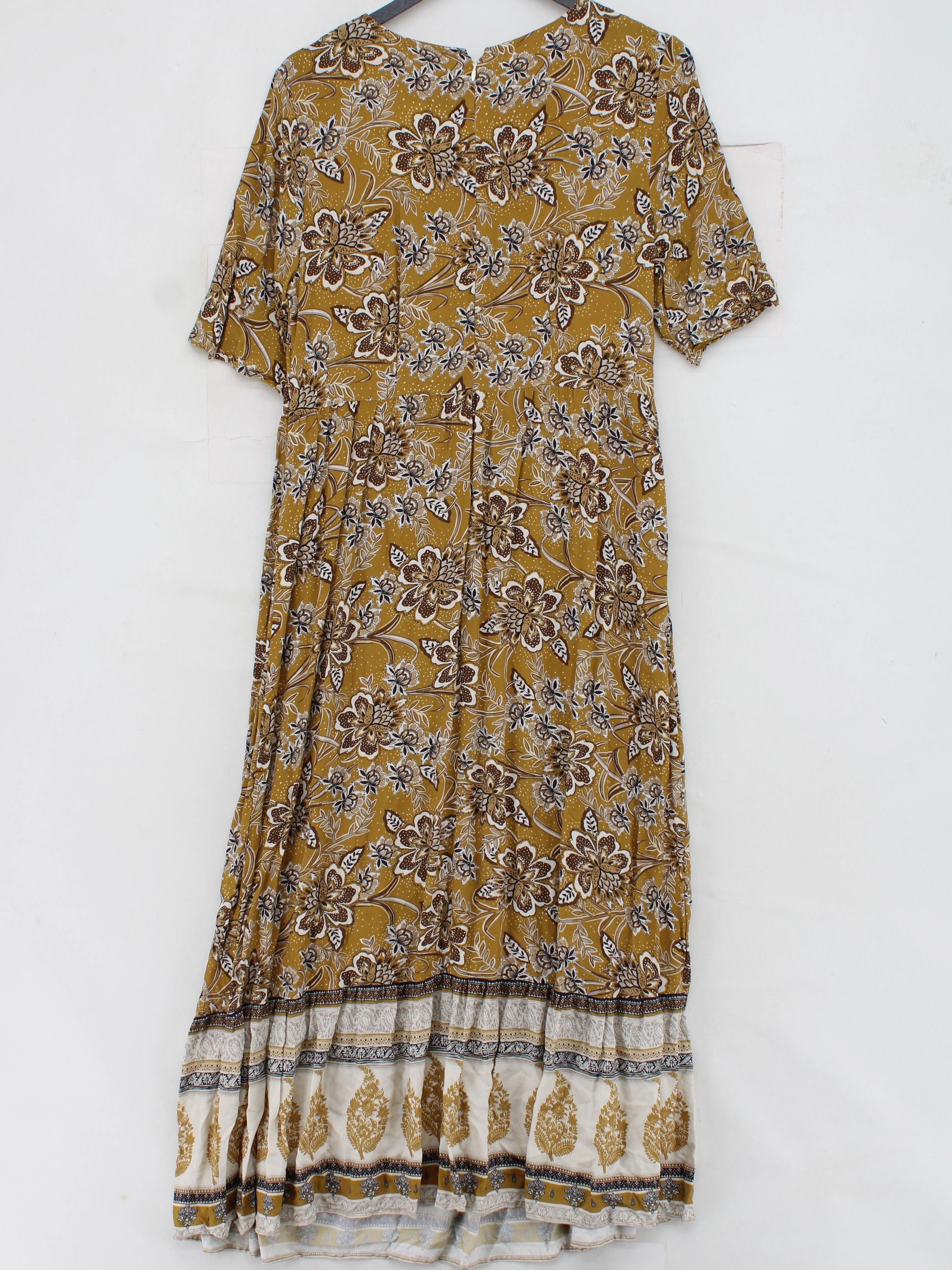 Monsoon Maxi Dress UK14 in Yellow - Image 2