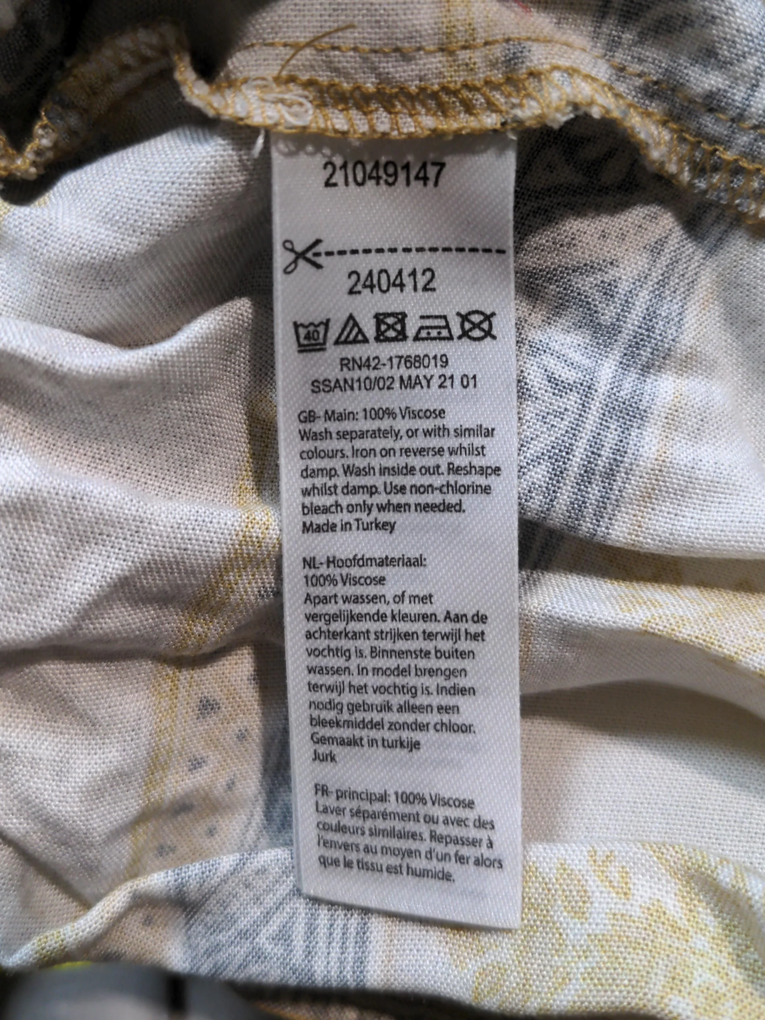 Monsoon Maxi Dress UK14 in Yellow - Image 6