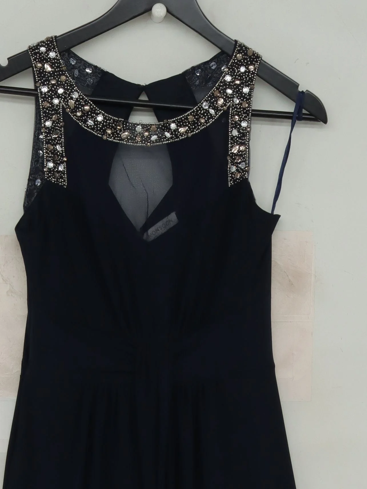 Monsoon Maxi Dress UK8 in Blue - Image 3