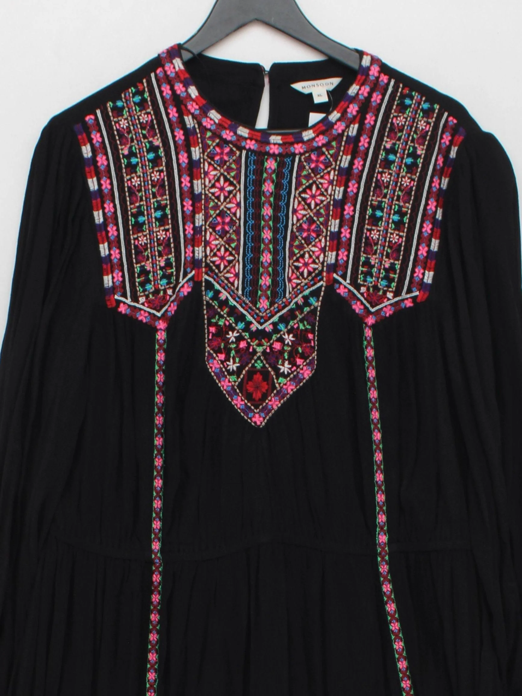 Monsoon Maxi Dress XL in Black - Image 3