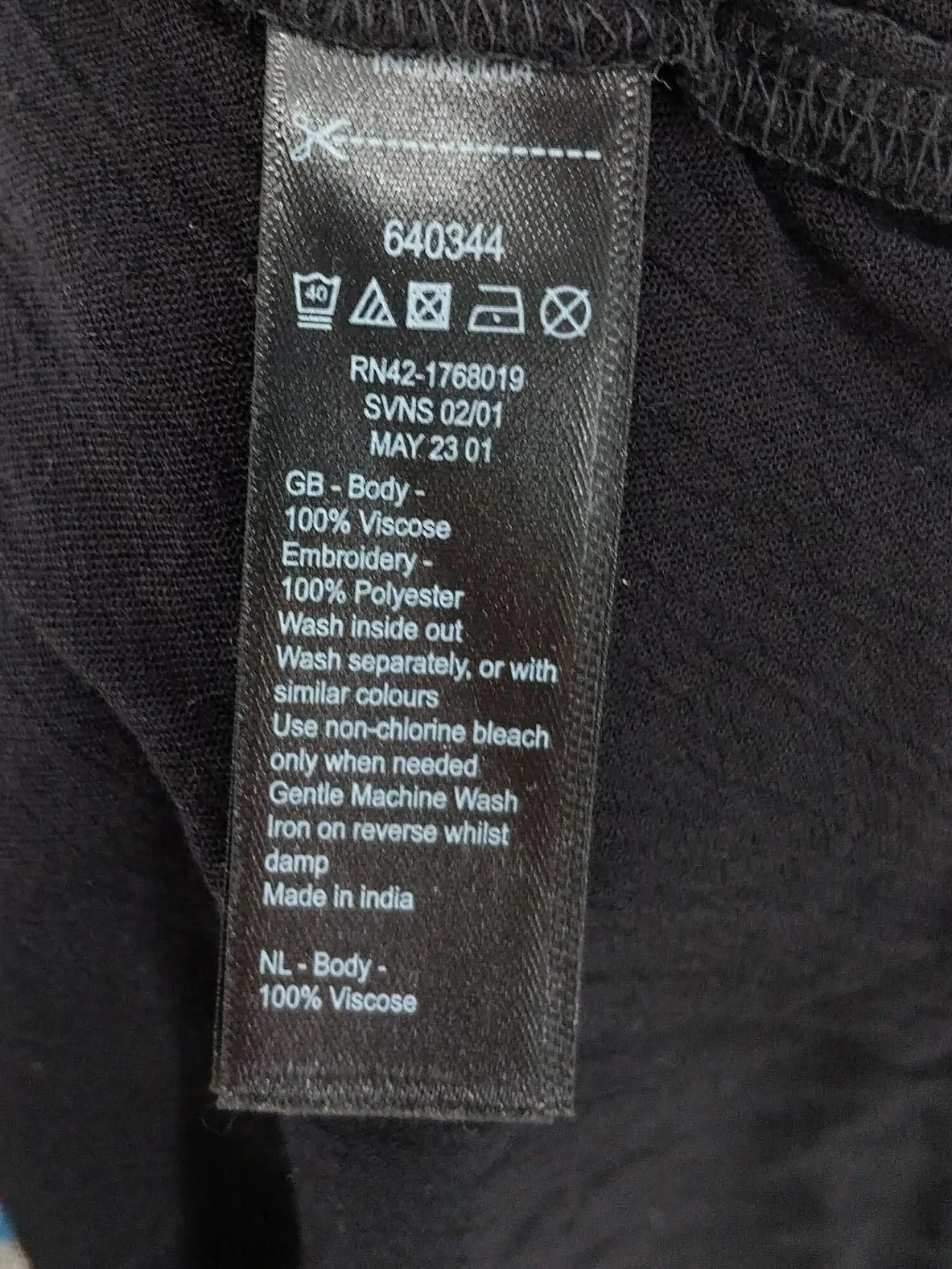 Monsoon Maxi Dress XL in Black - Image 7