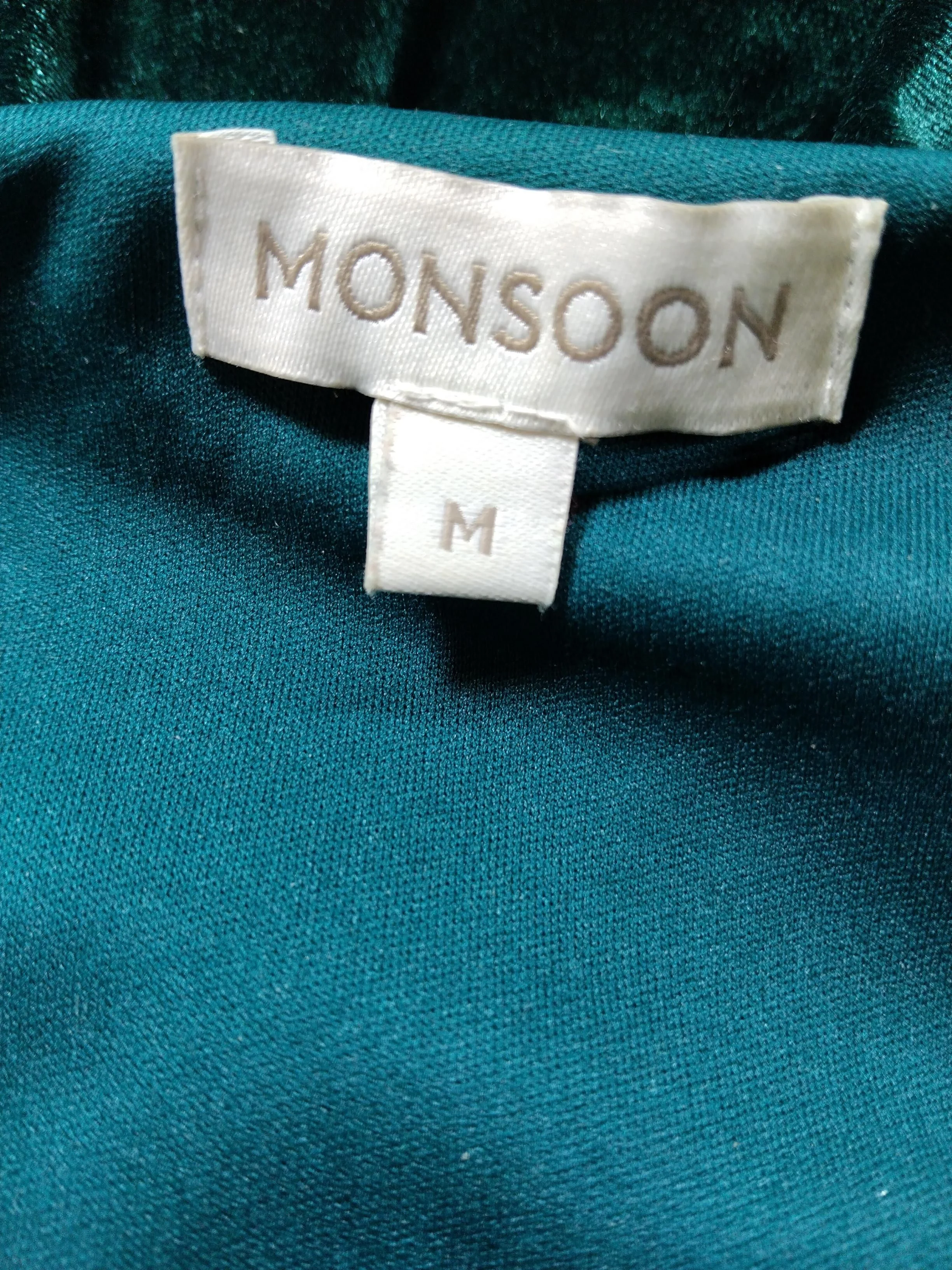 Monsoon Mini Dress M in Green - Image 5