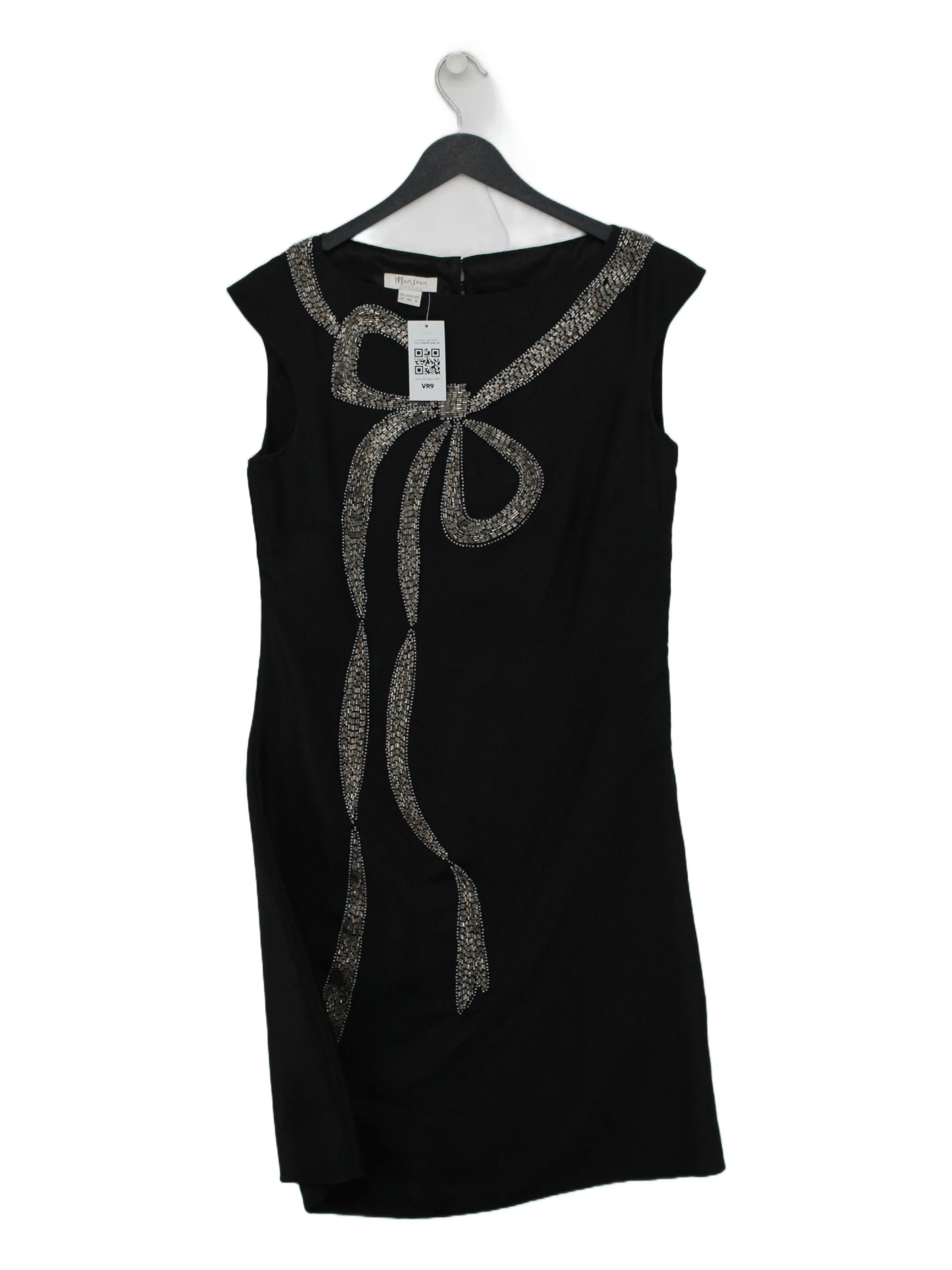 Monsoon Mini Dress UK12 in Black