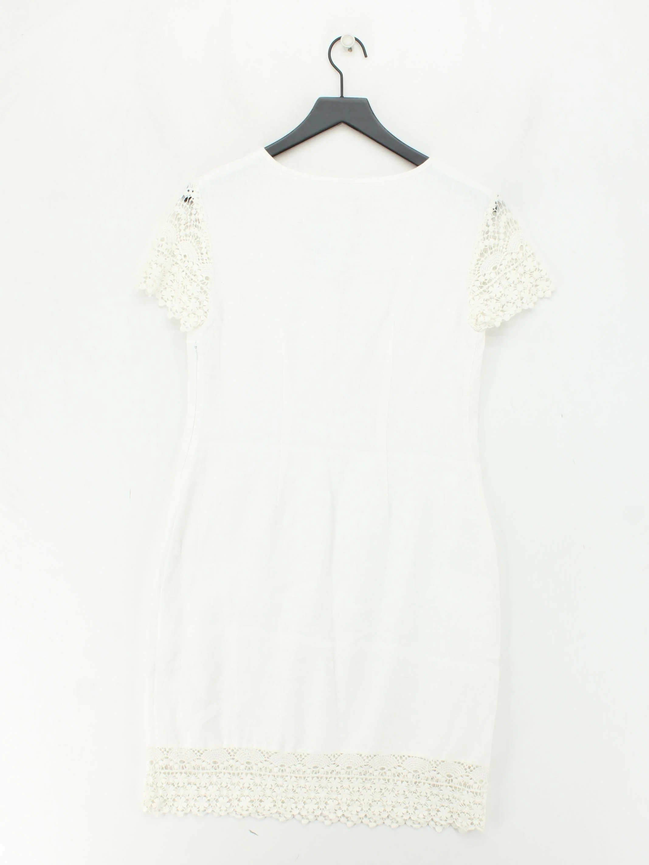 Monsoon Mini Dress UK12 in White - Image 2