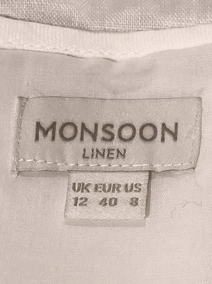 Monsoon Mini Dress UK12 in White - Image 5