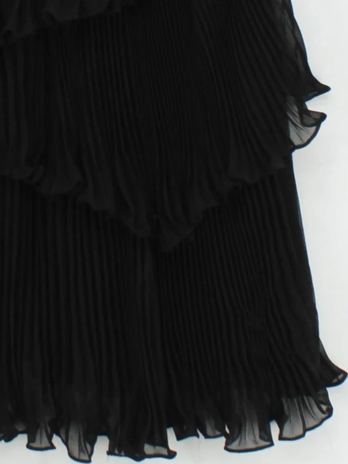 Monsoon Mini Dress UK16 in Black - Image 4