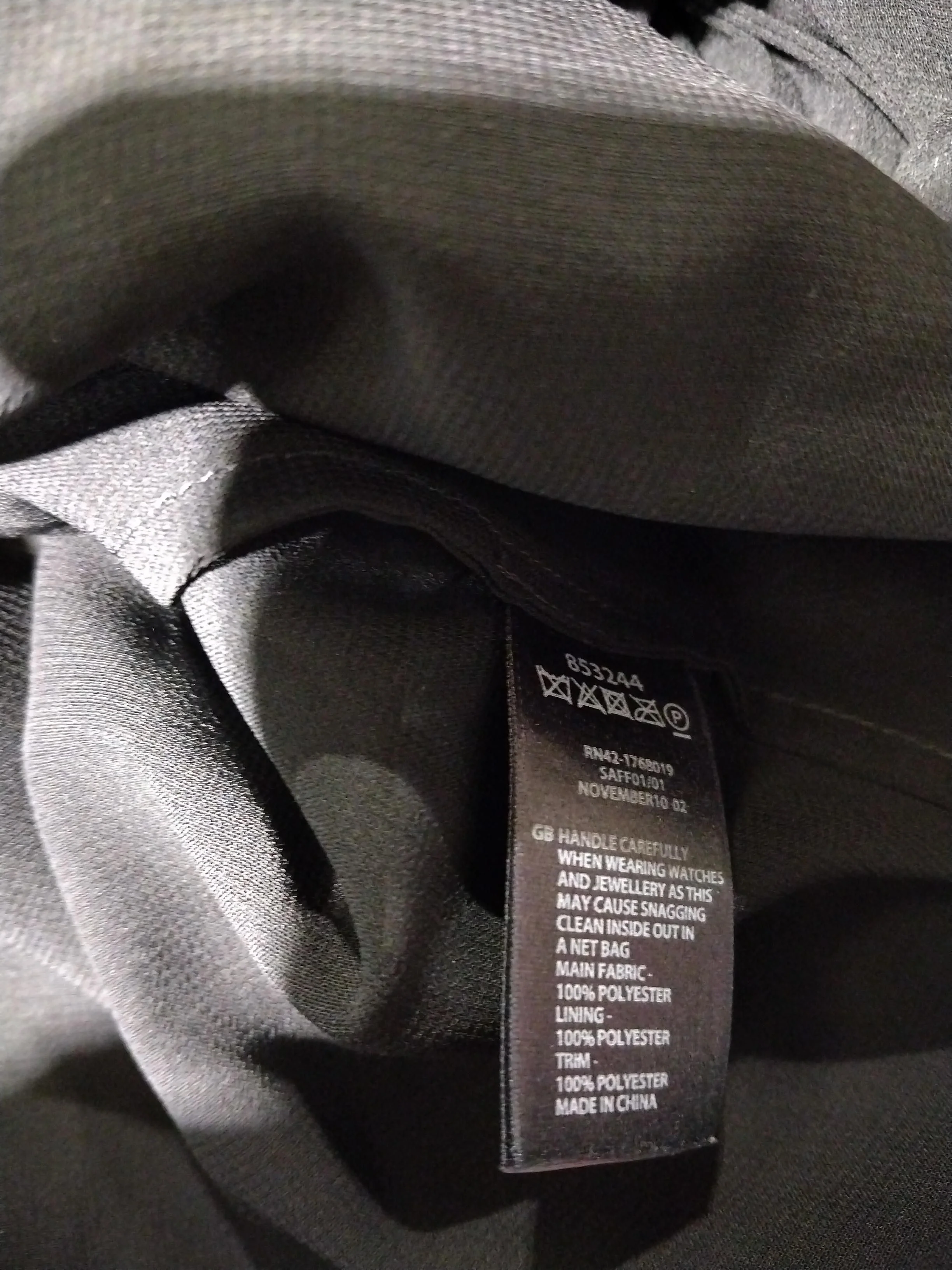 Monsoon Mini Dress UK16 in Black - Image 6