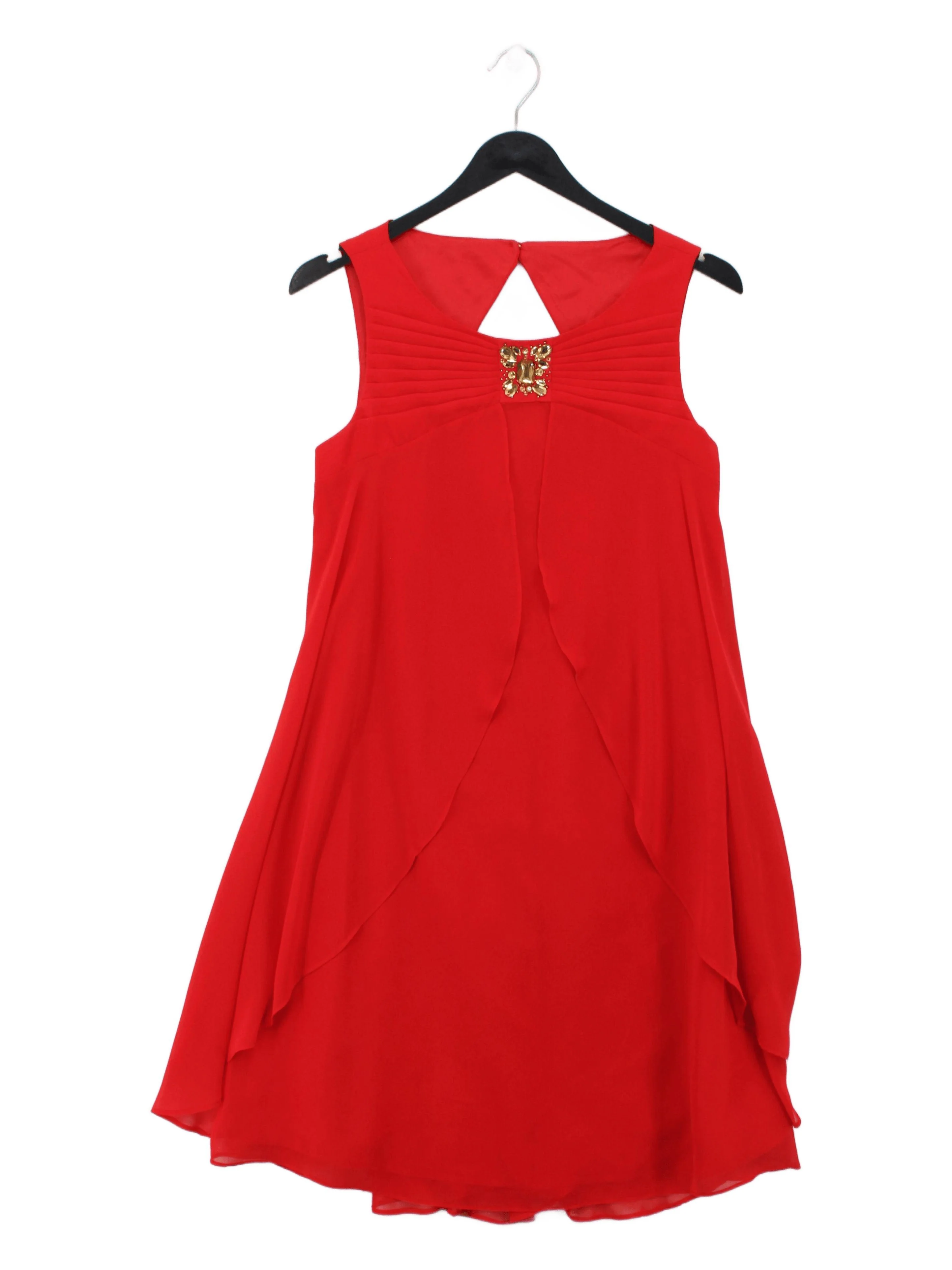 Monsoon Mini Dress UK8 in Red