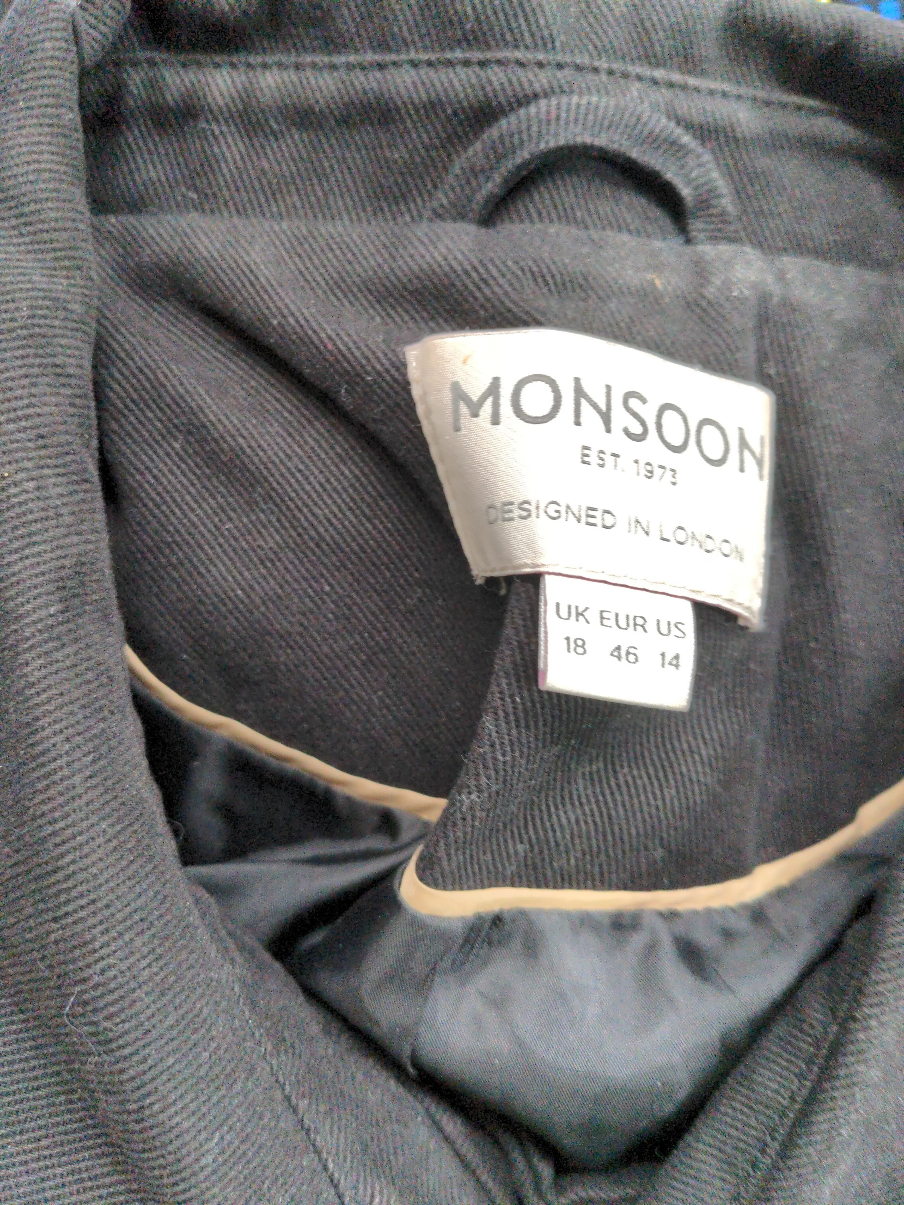 Monsoon Motorcycle Jacket jacket black - Image 6