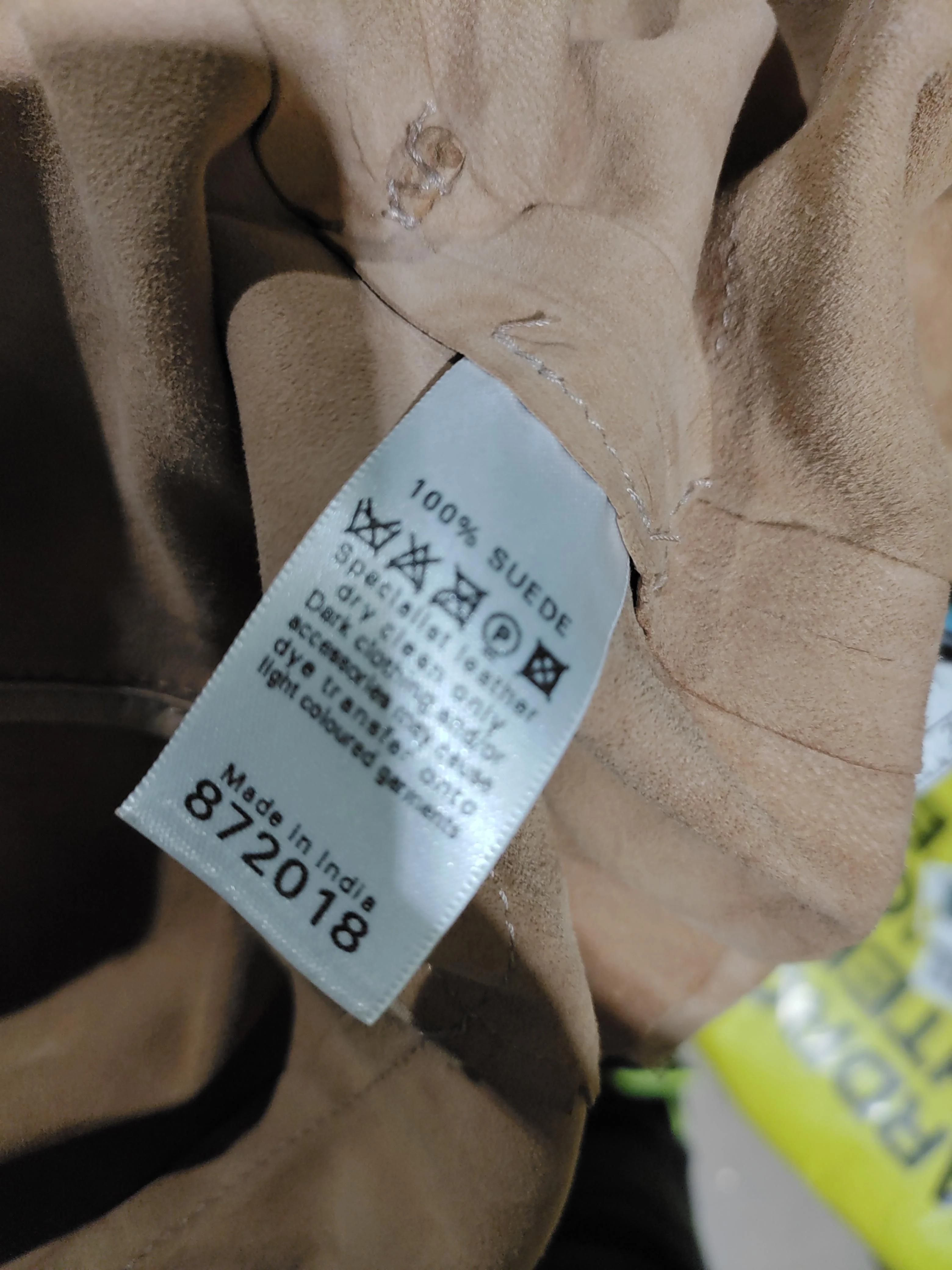 Monsoon Overcoat jacket tan - Image 7