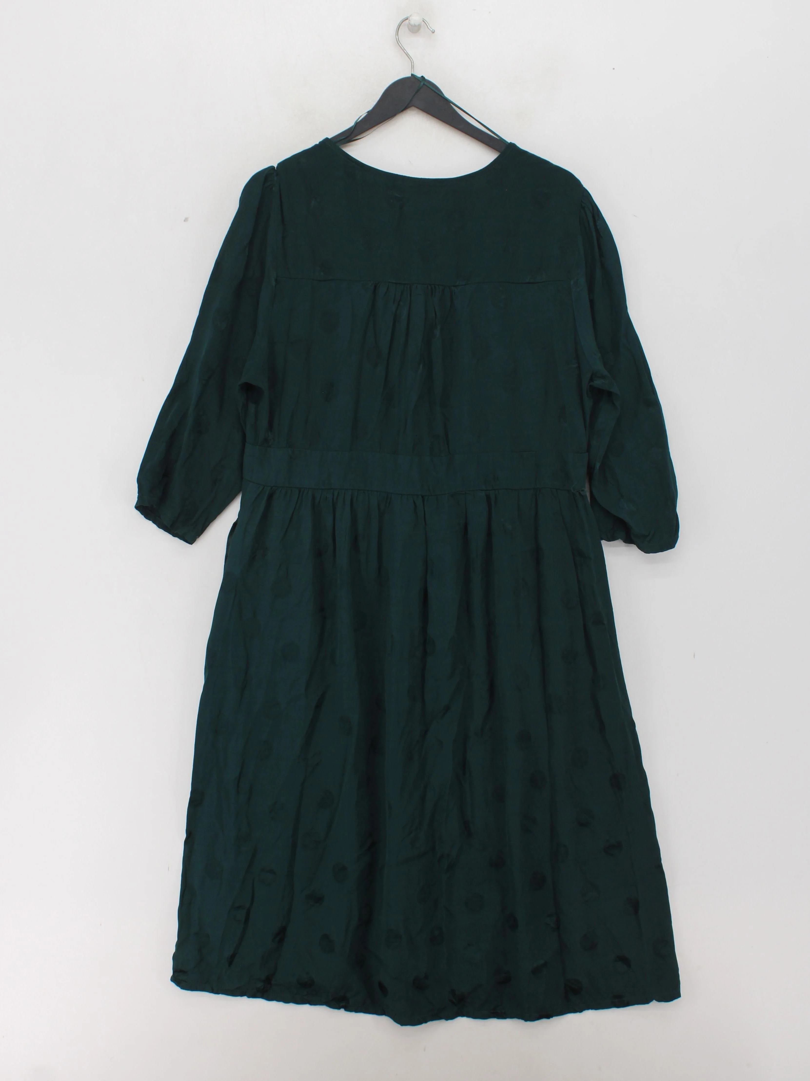 Monsoon Shirt Midi Dress in Green - Image 2