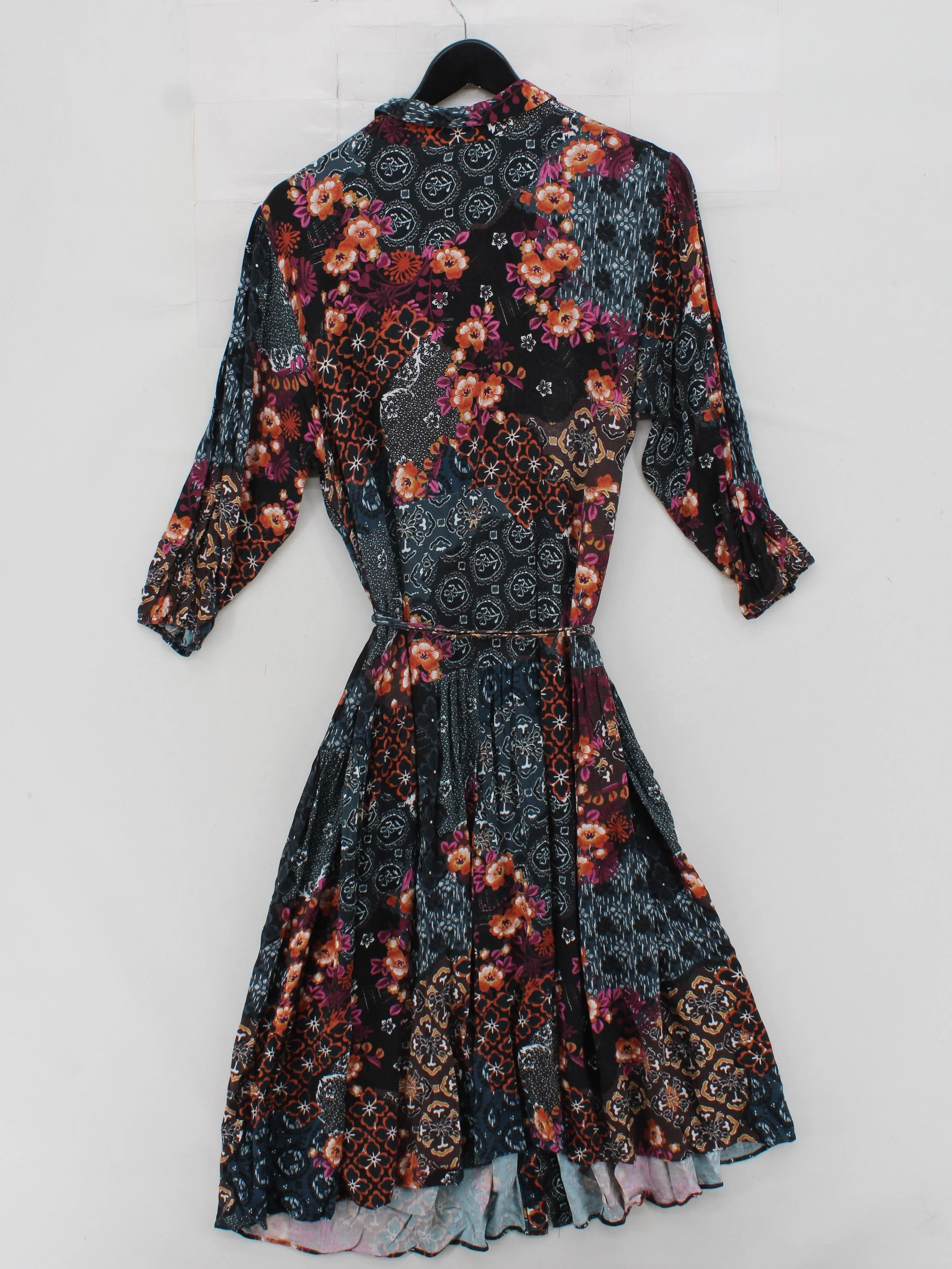 Monsoon Shirt Midi Dress in Multi - Image 2