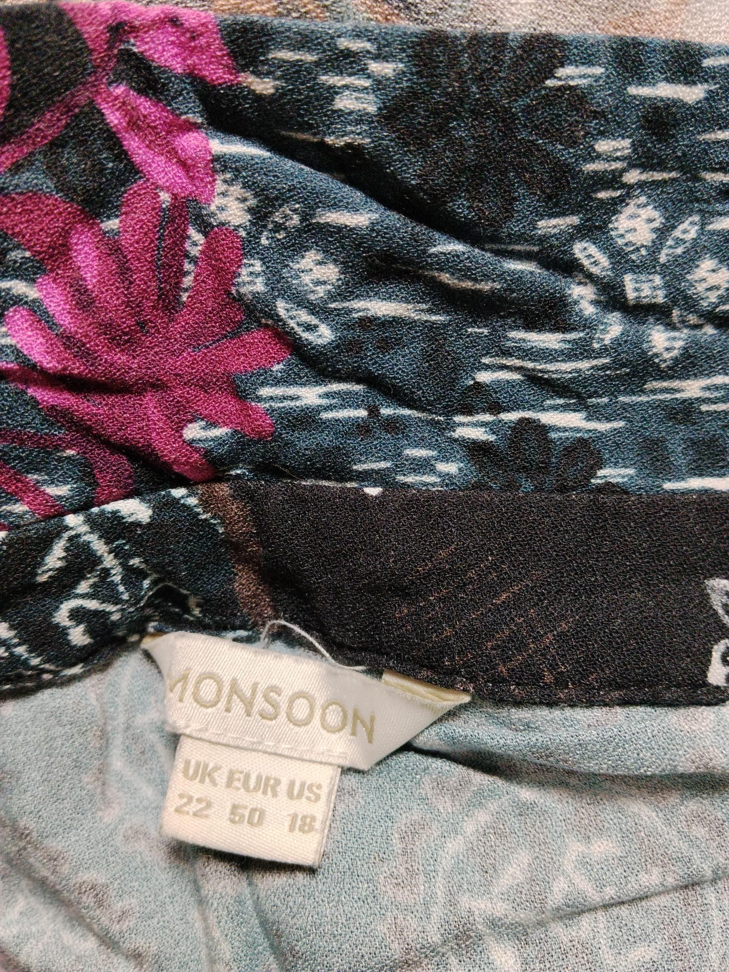 Monsoon Shirt Midi Dress in Multi - Image 5