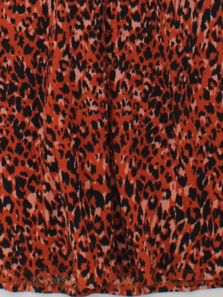 Monsoon Shirt Midi Dress S in Orange - Image 4
