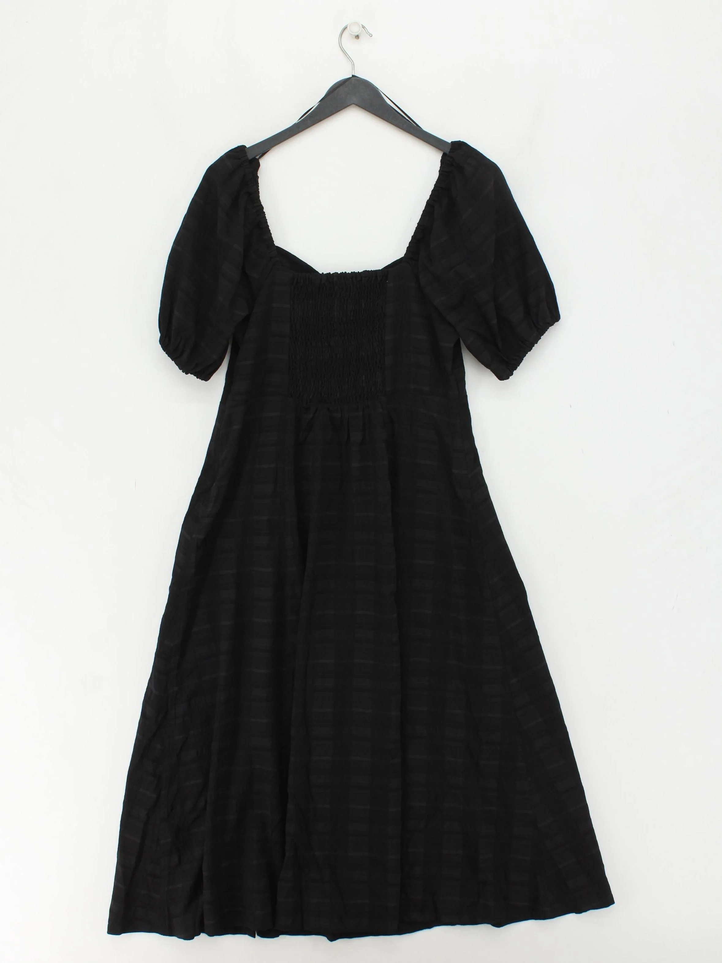 Monsoon Shirt Midi Dress UK12 in Black - Image 2