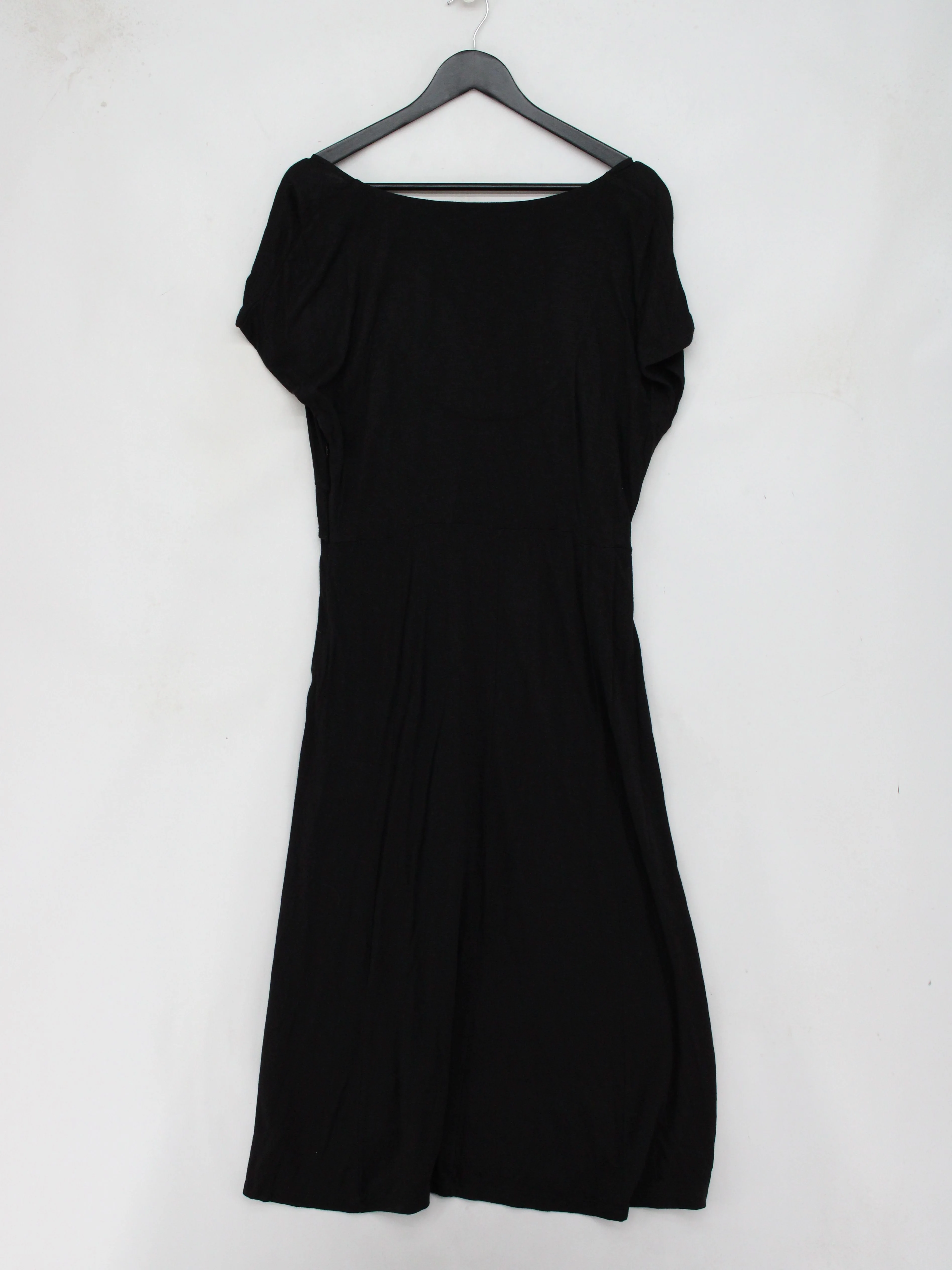 Monsoon Shirt Midi Dress UK12 in Black - Image 2