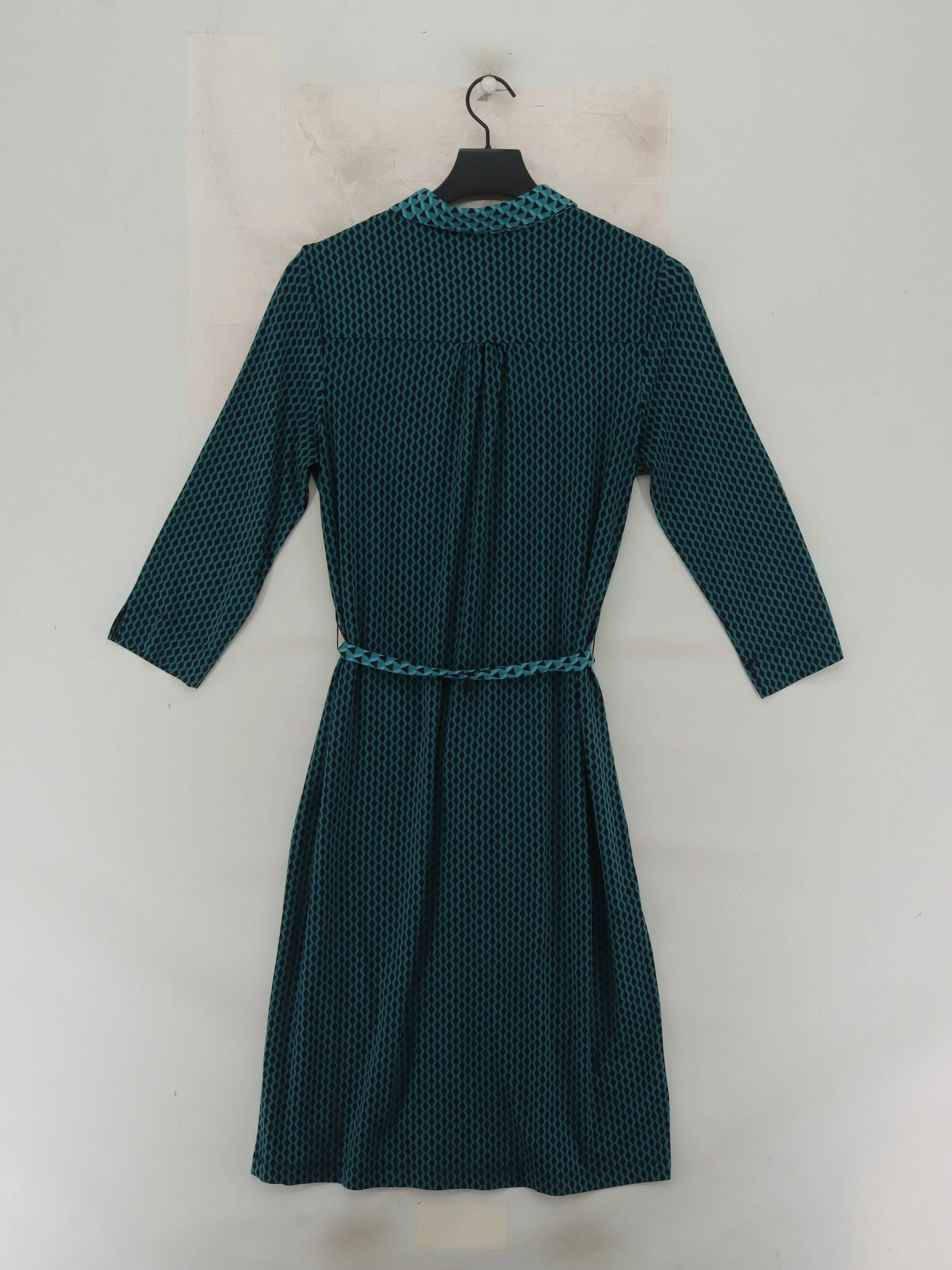 Monsoon Shirt Midi Dress UK12 in Blue - Image 2