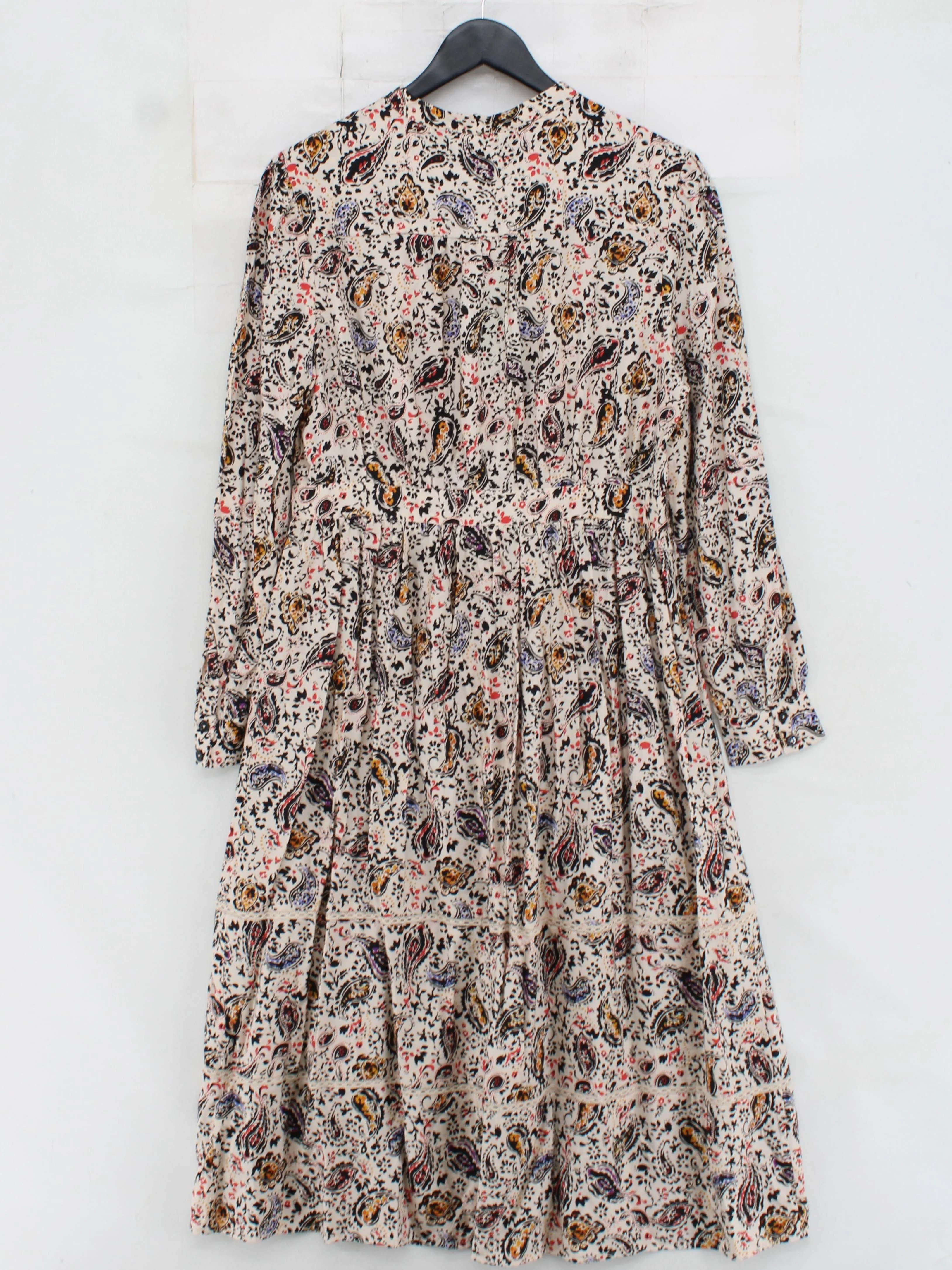 Monsoon Shirt Midi Dress UK14 in Cream - Image 2