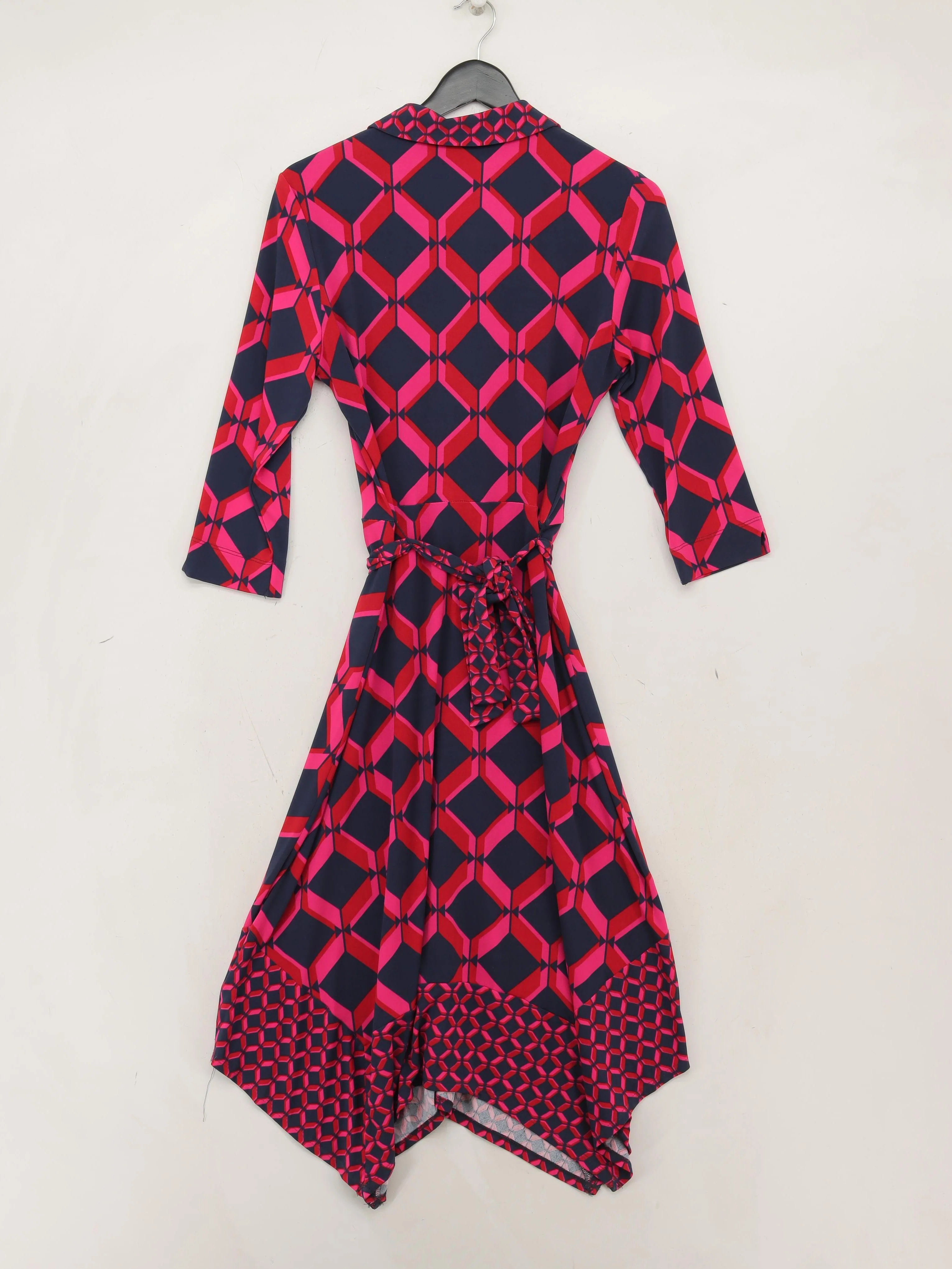 Monsoon Shirt Midi Dress UK14 in Multi - Image 2