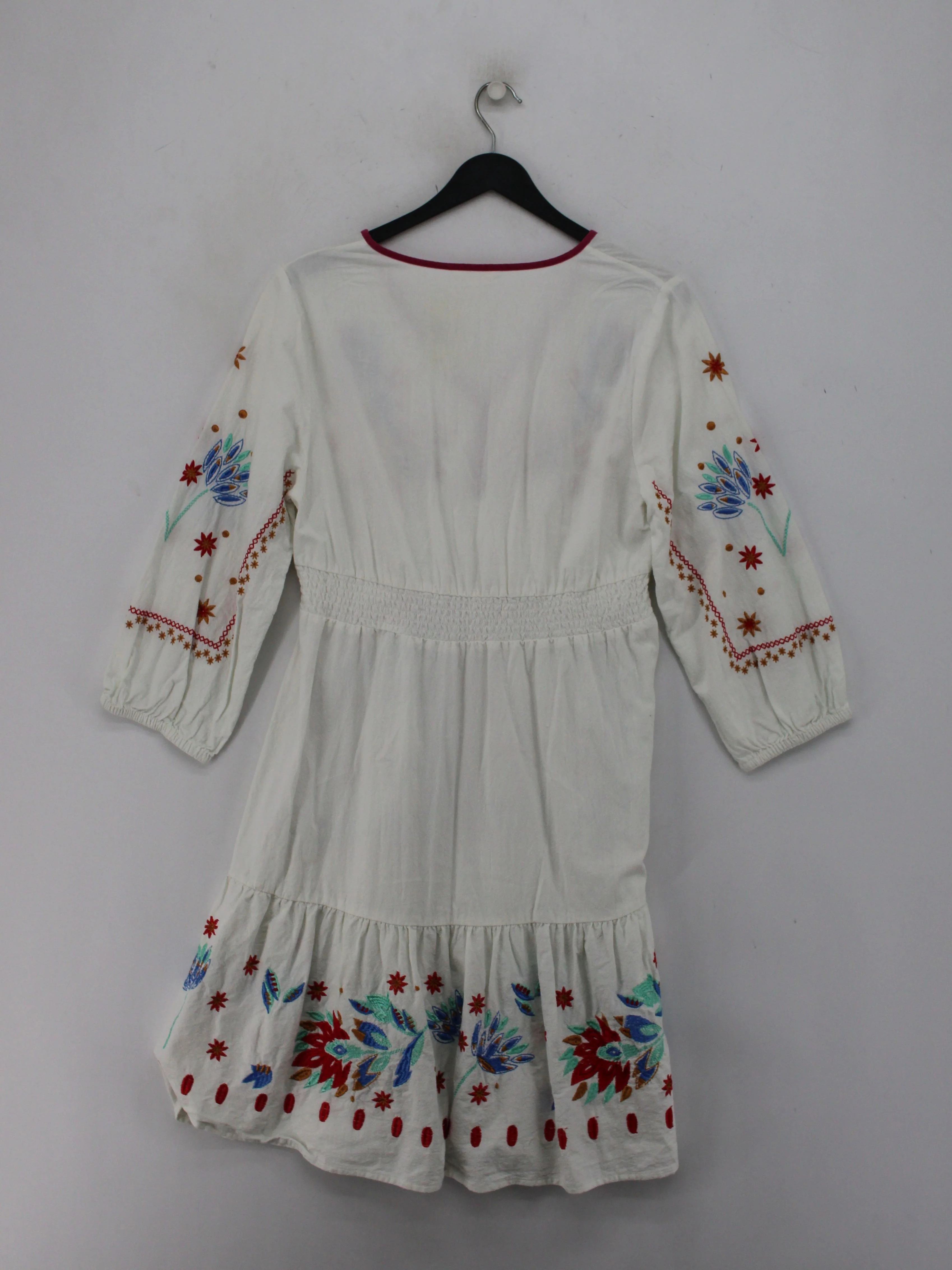 Monsoon Shirt Mini Dress M in White - Image 2
