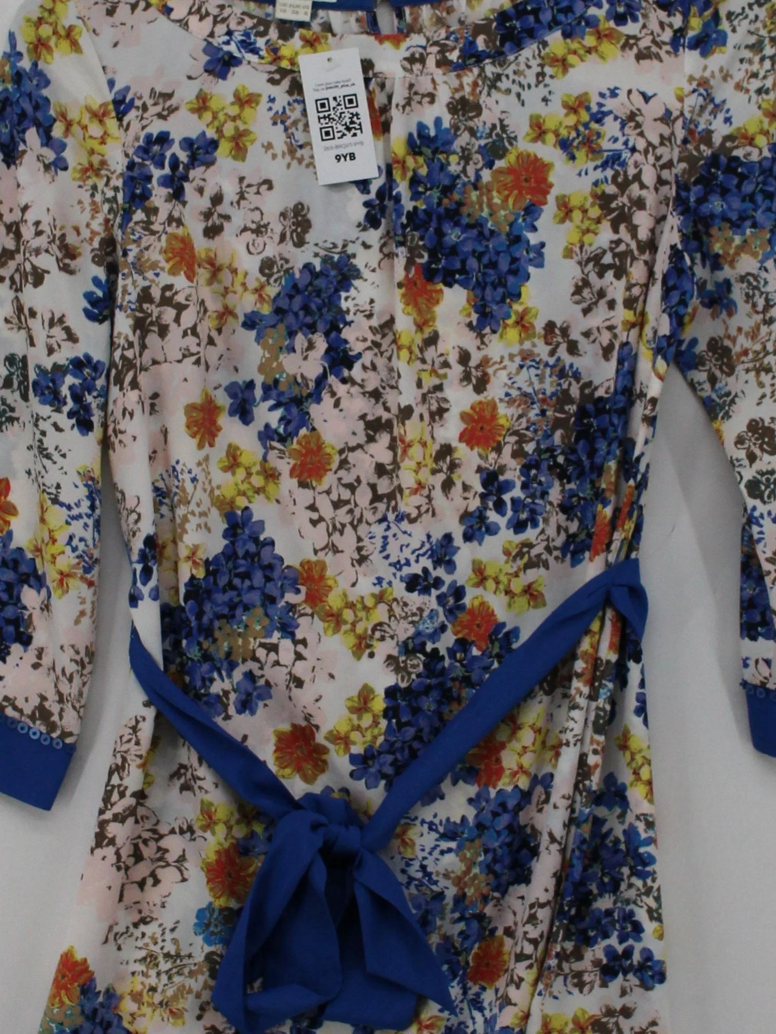 Monsoon Shirt Mini Dress UK10 in Multi - Image 3
