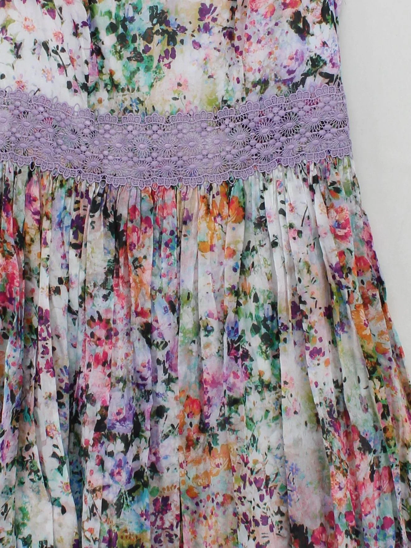 Monsoon Skater Midi Dress UK10 in Multi - Image 3