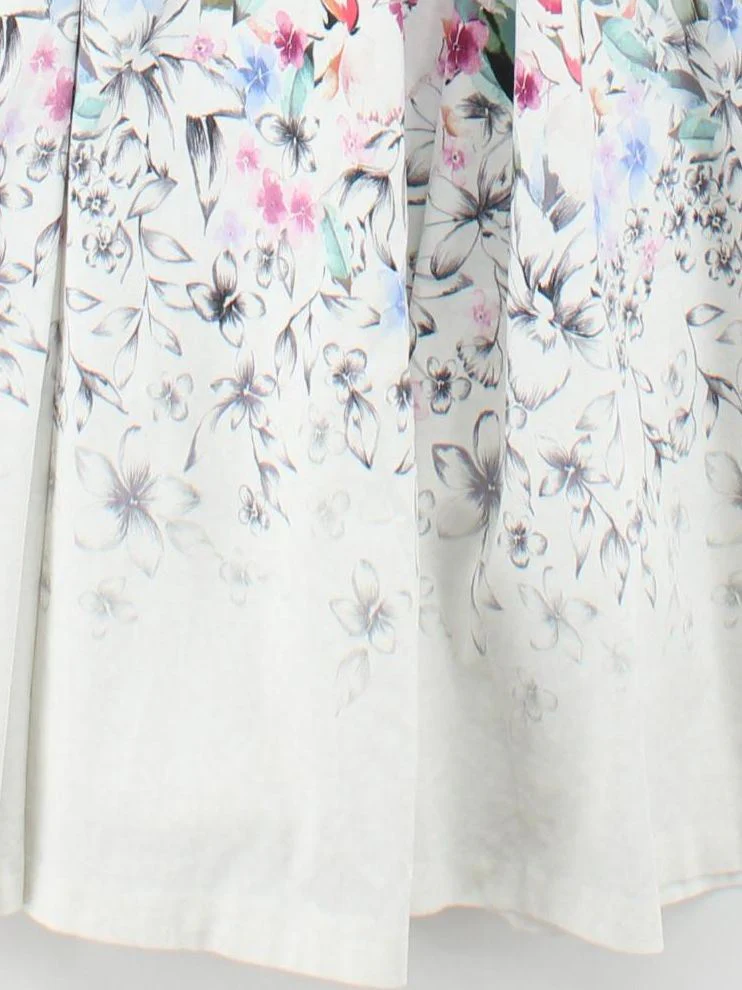 Monsoon Skater Midi Dress UK14 in White - Image 4