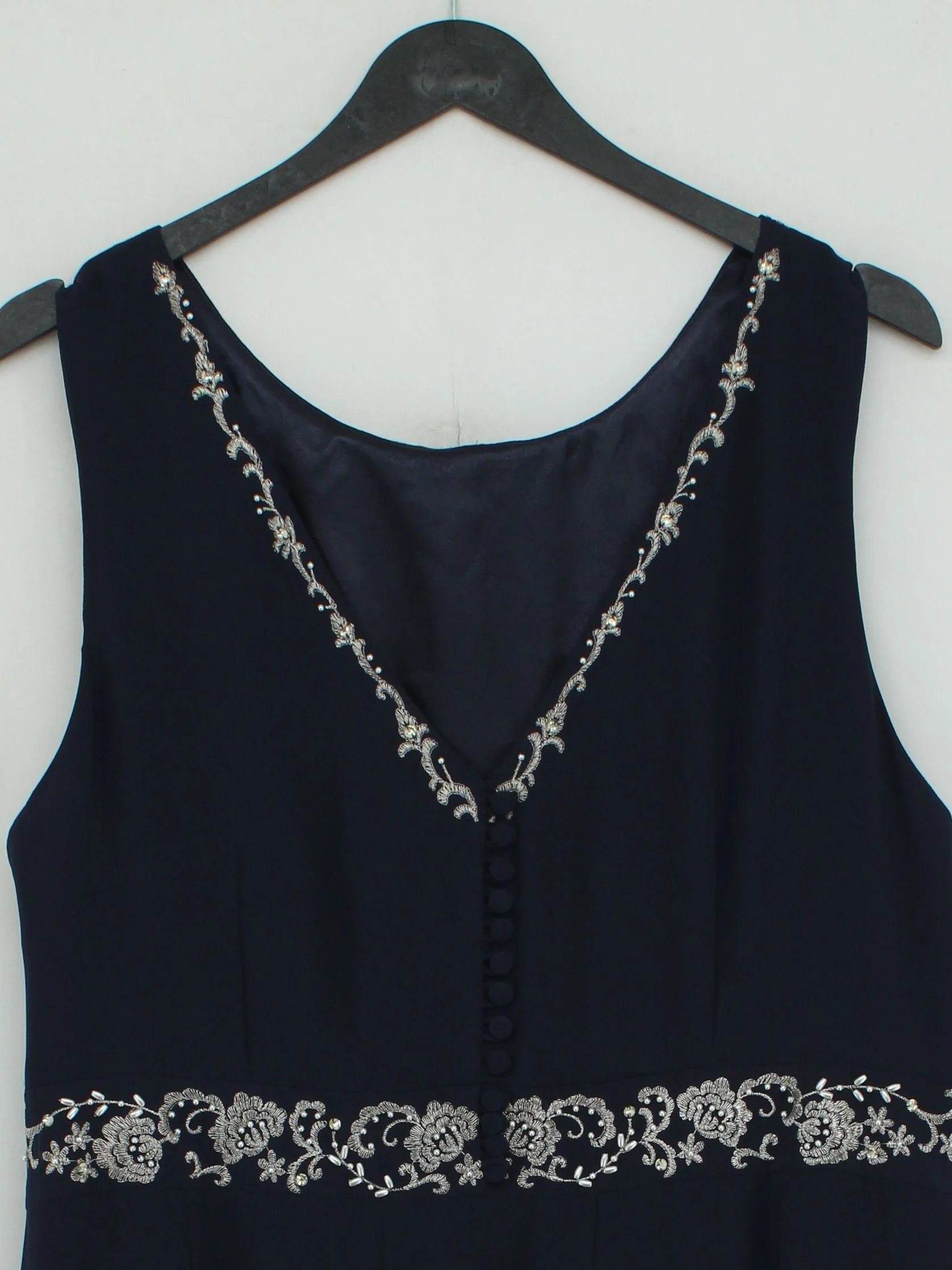 Monsoon Skater Midi Dress UK18 in Blue - Image 3