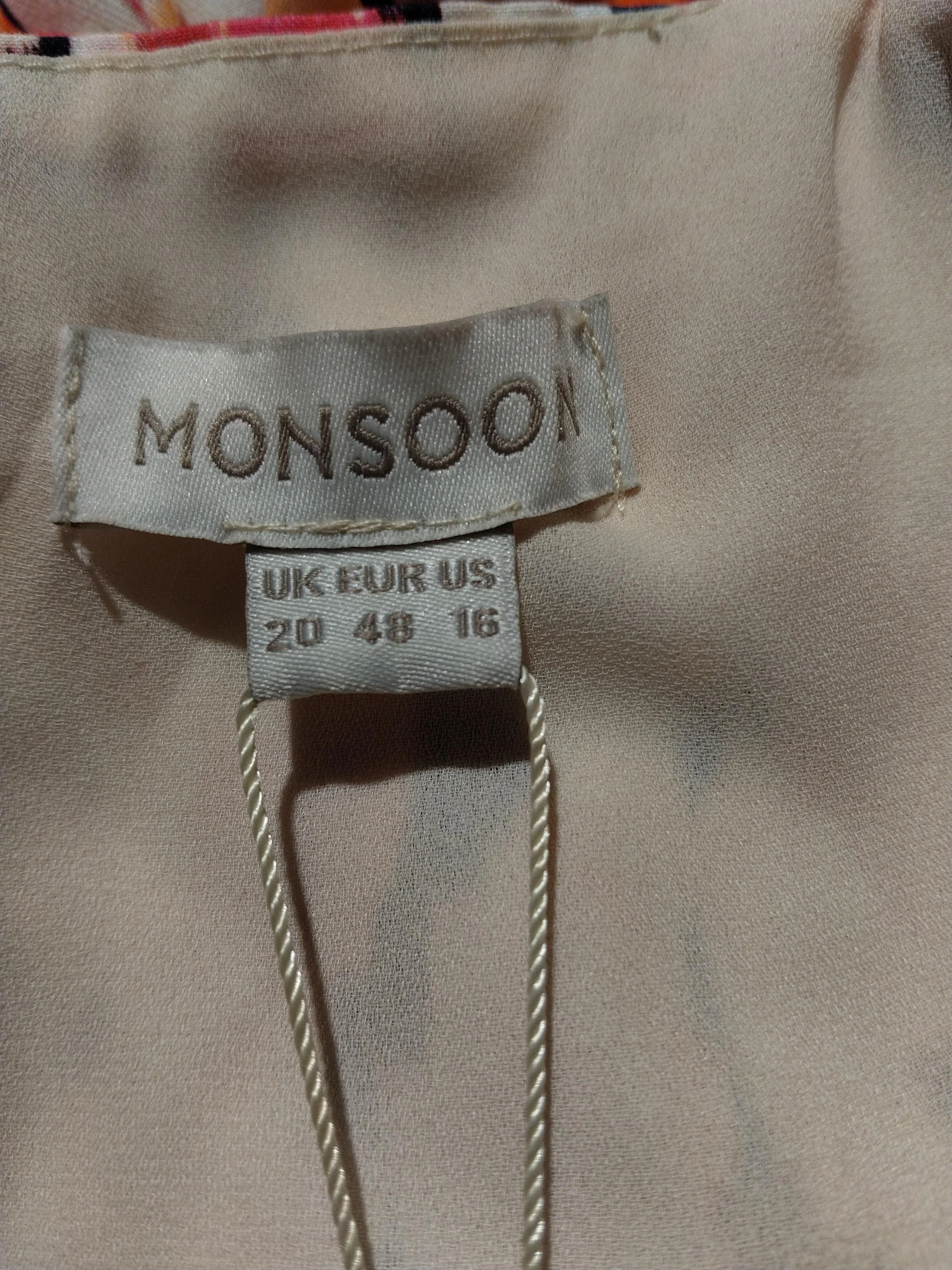 Monsoon Skater Midi Dress UK20 in Multi - Image 5