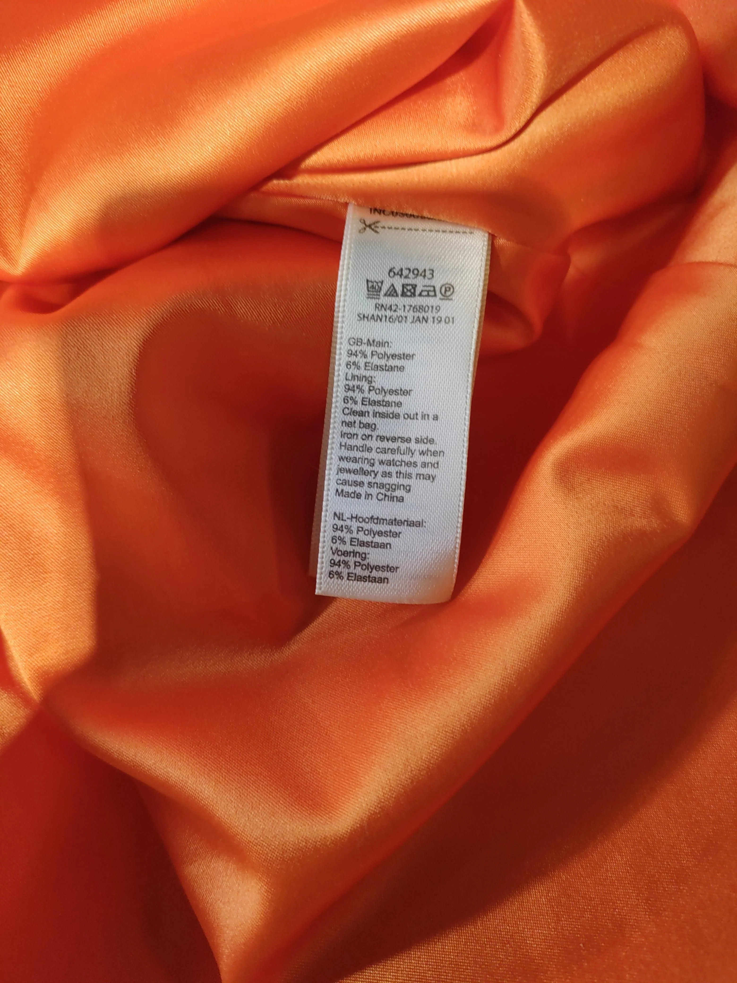 Monsoon Skater Midi Dress UK8 in Orange - Image 6
