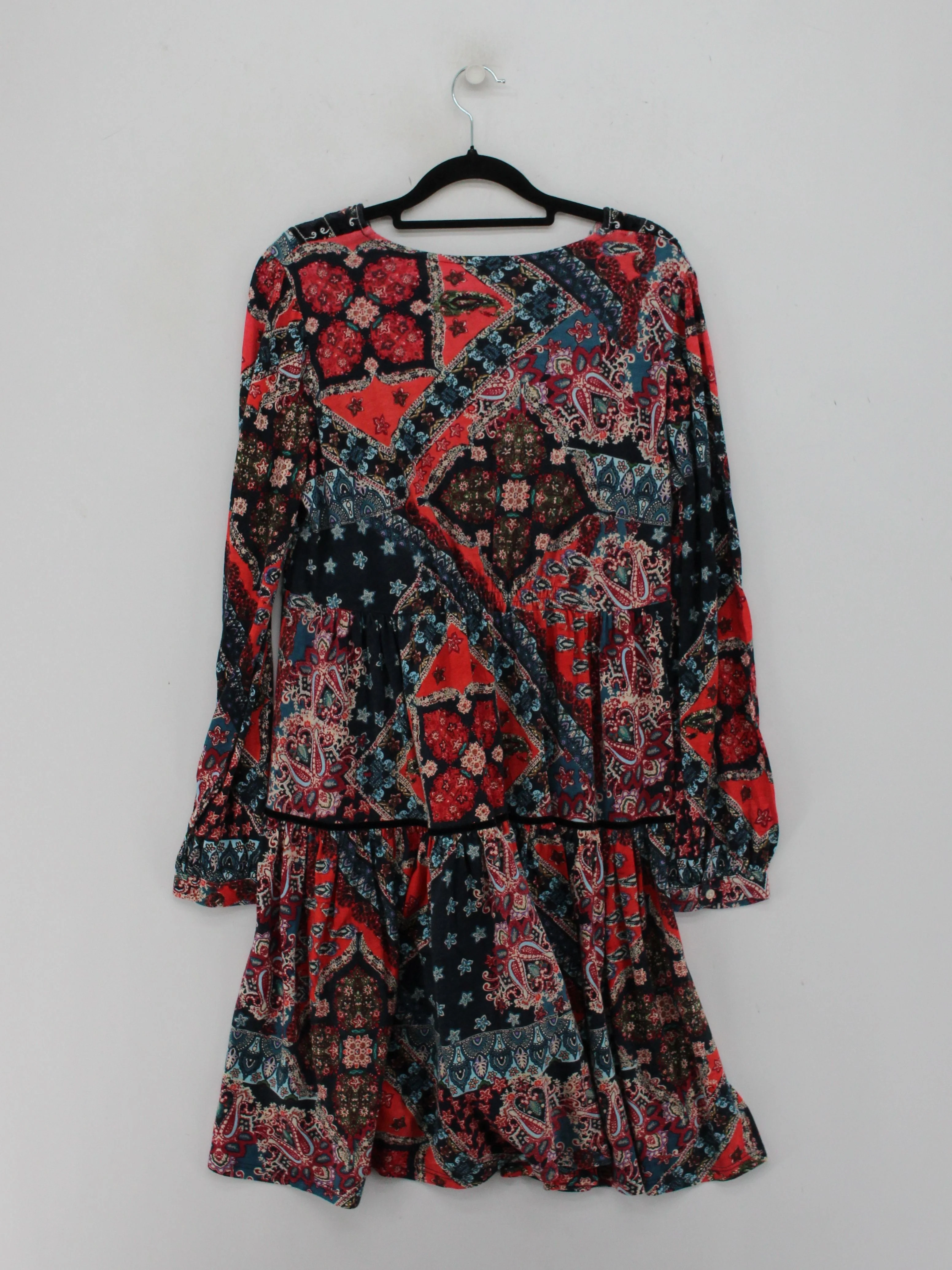 Monsoon Skater Mini Dress S in Multi - Image 2