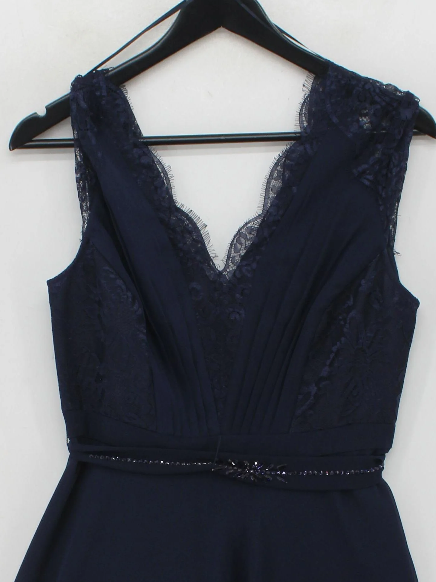 Monsoon Skater Mini Dress UK12 in Blue - Image 3