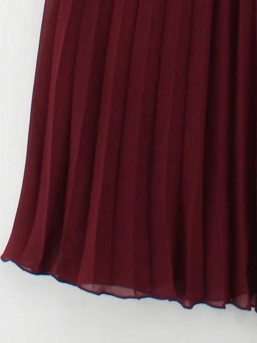 Monsoon Slip Midi Dress UK12 in Red - Image 4