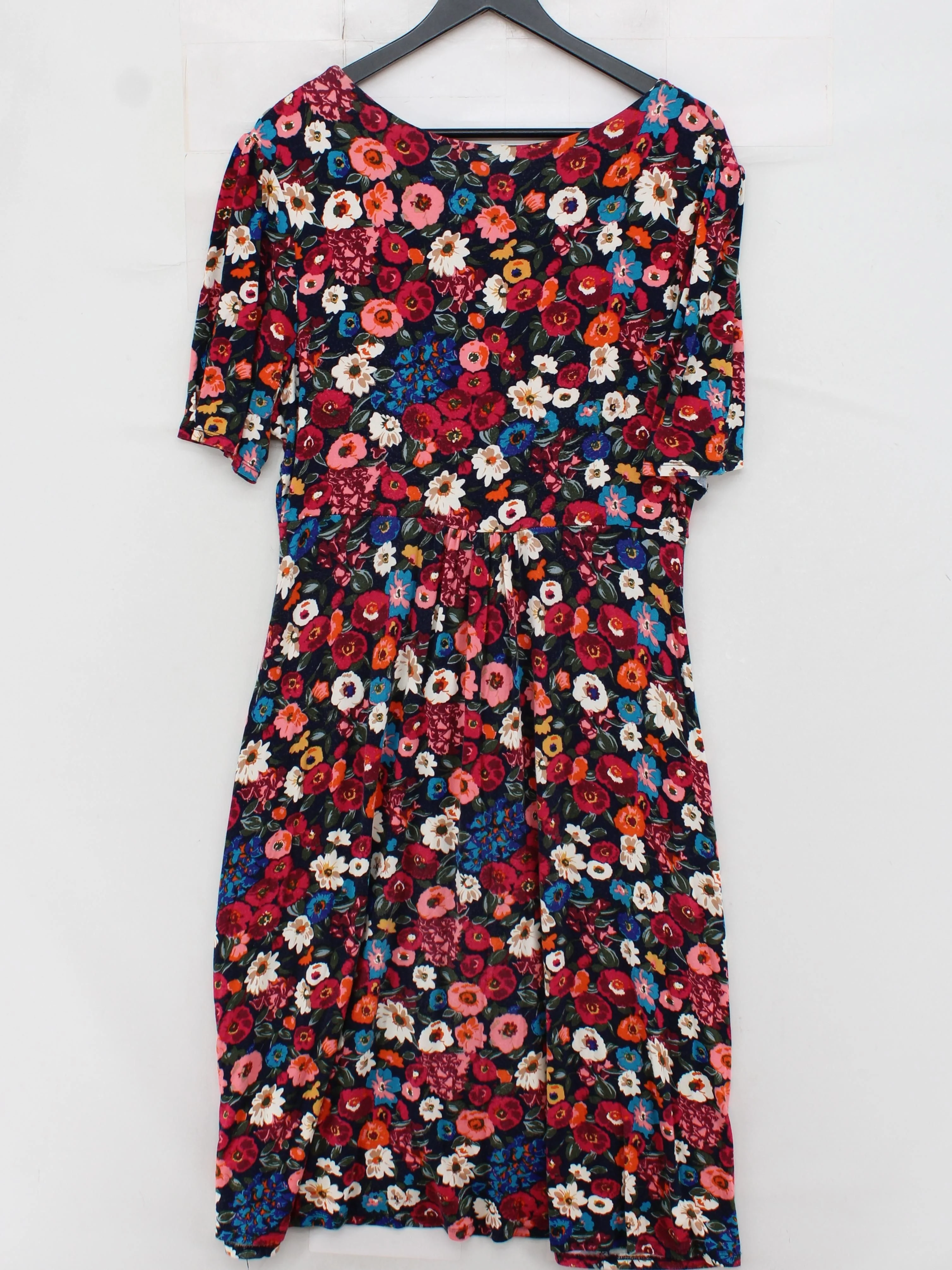 Monsoon T-Shirt Midi Dress UK16 in Multi - Image 2