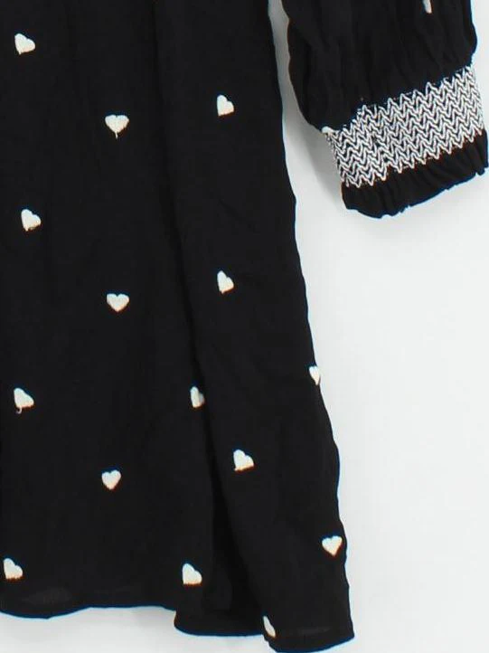 Monsoon T-Shirt Mini Dress L in Black - Image 4