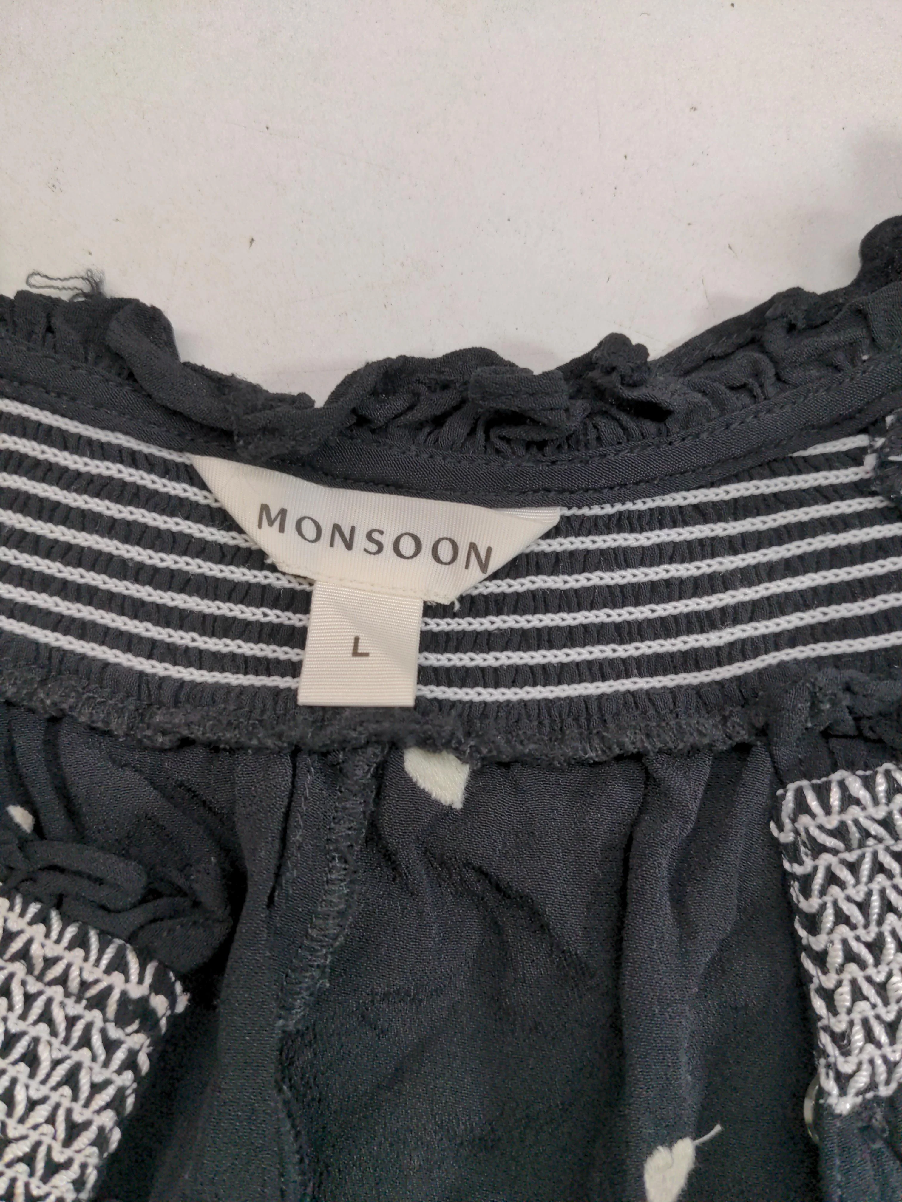 Monsoon T-Shirt Mini Dress L in Black - Image 6