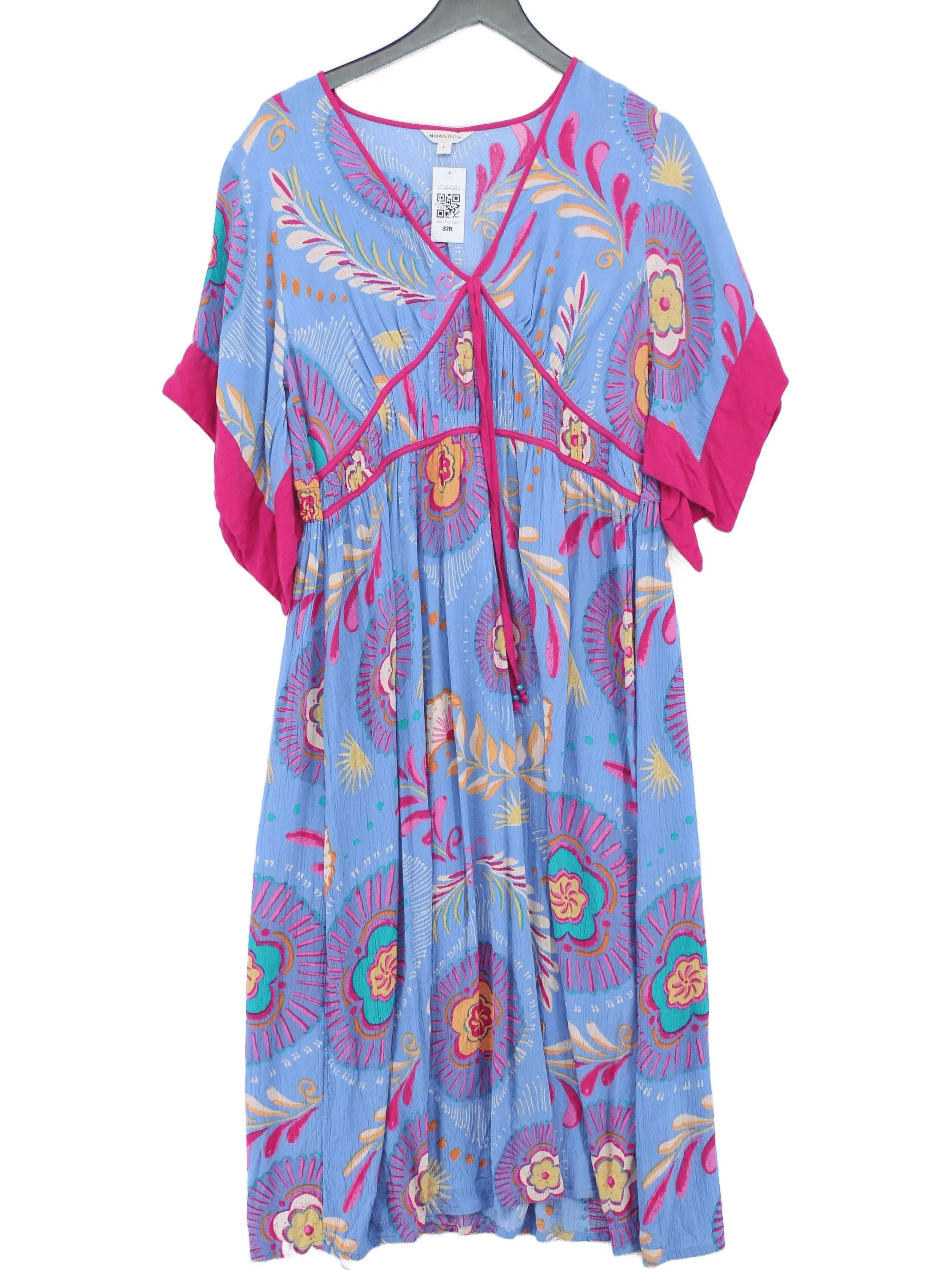 Monsoon T-Shirt Mini Dress L in Multi