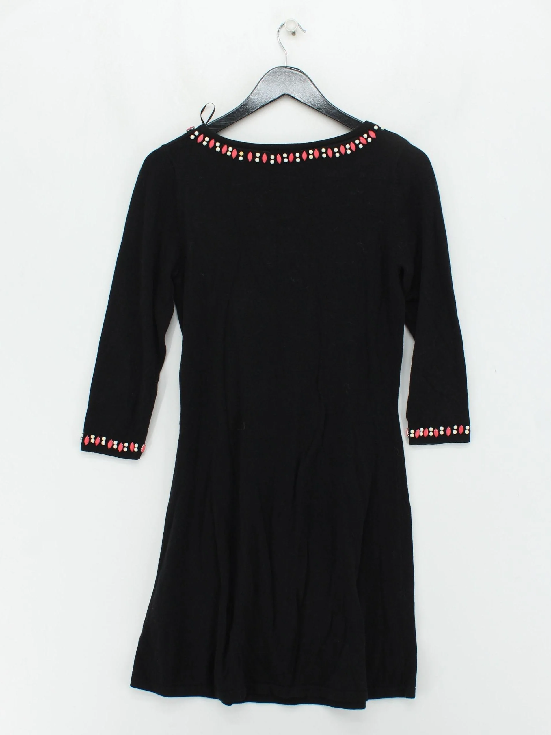Monsoon T-Shirt Mini Dress UK10 in Black - Image 2