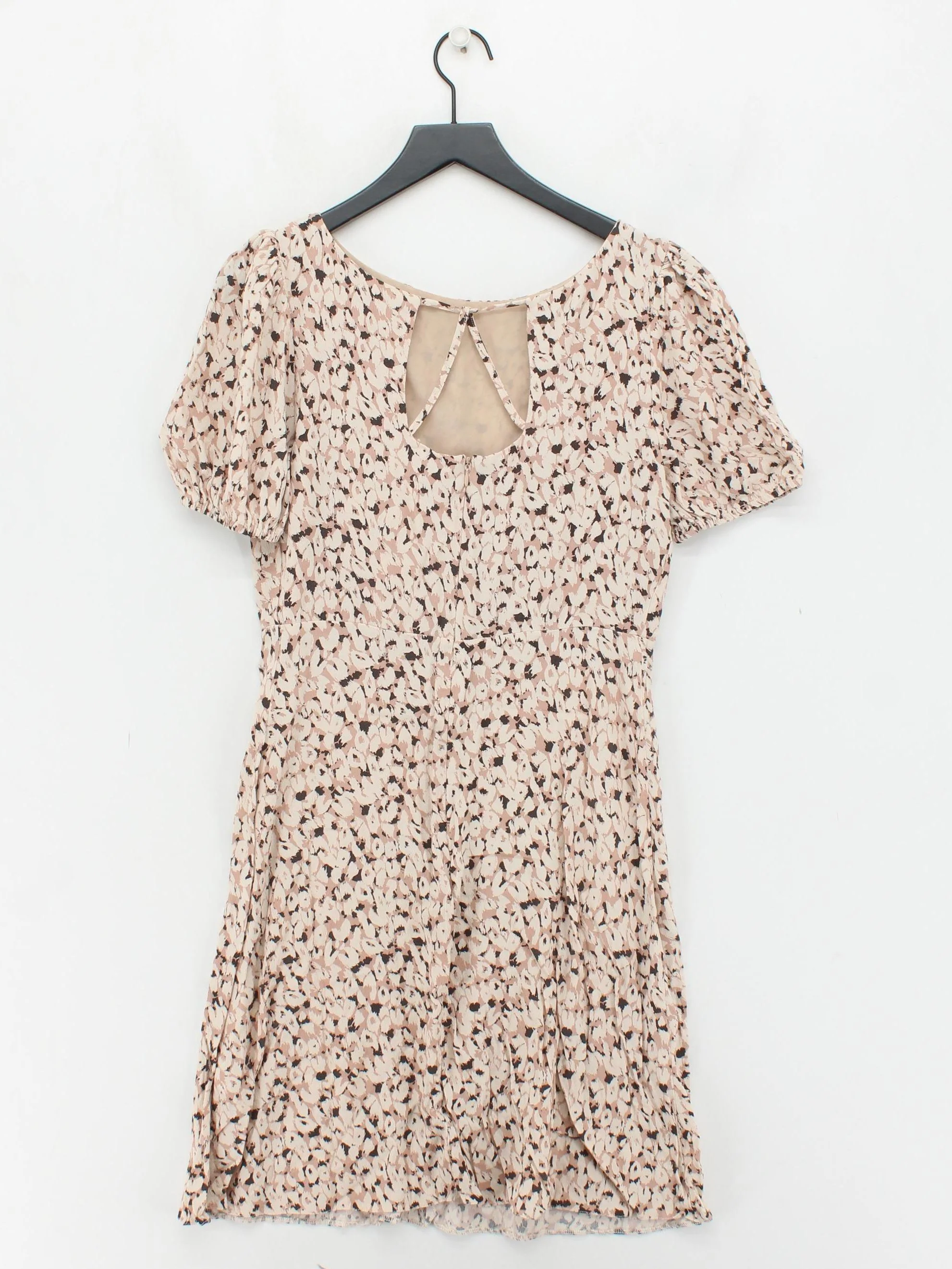 Monsoon T-Shirt Mini Dress UK14 in Cream - Image 2