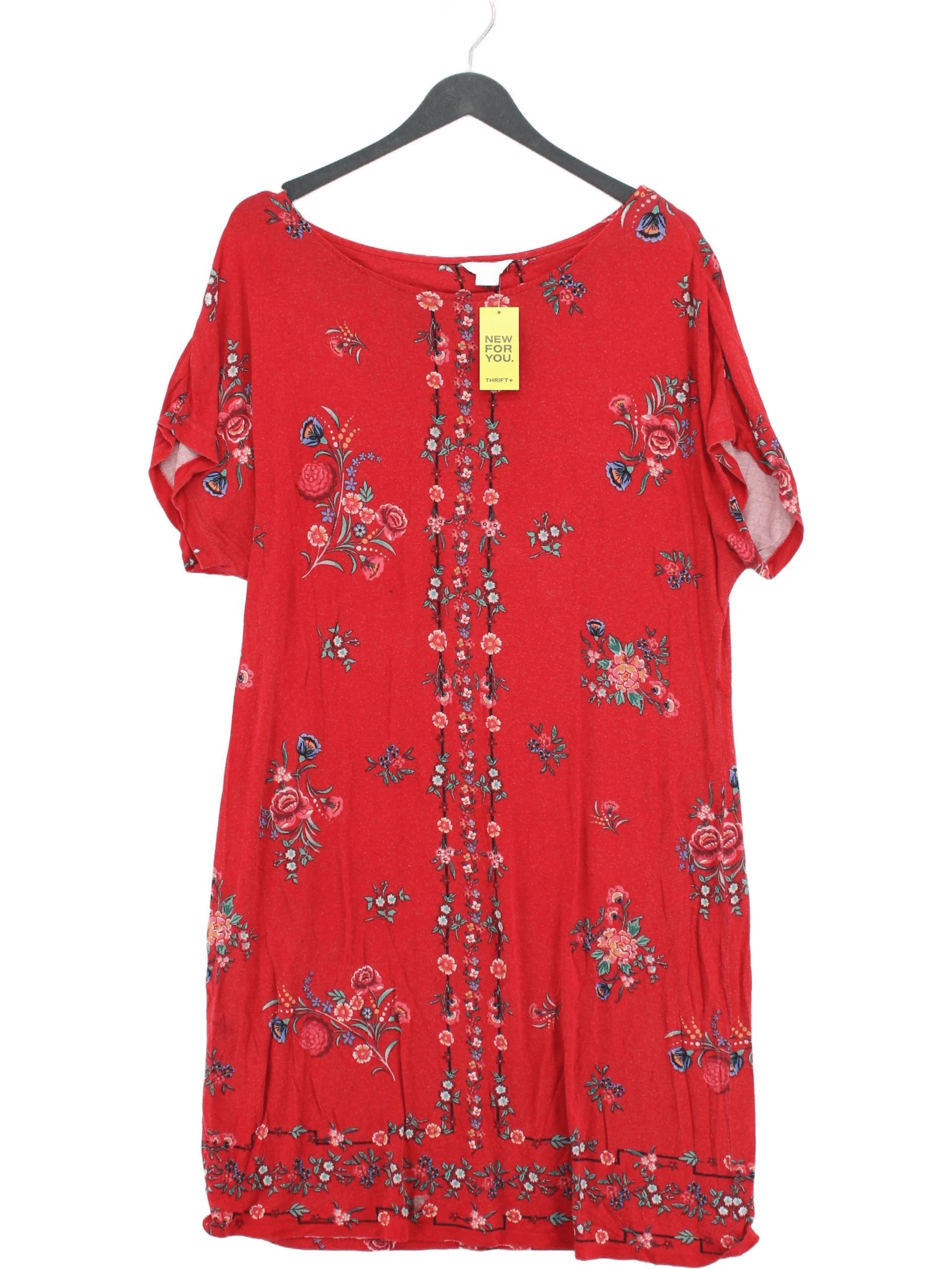 Monsoon T-Shirt Mini Dress UK14 in Red