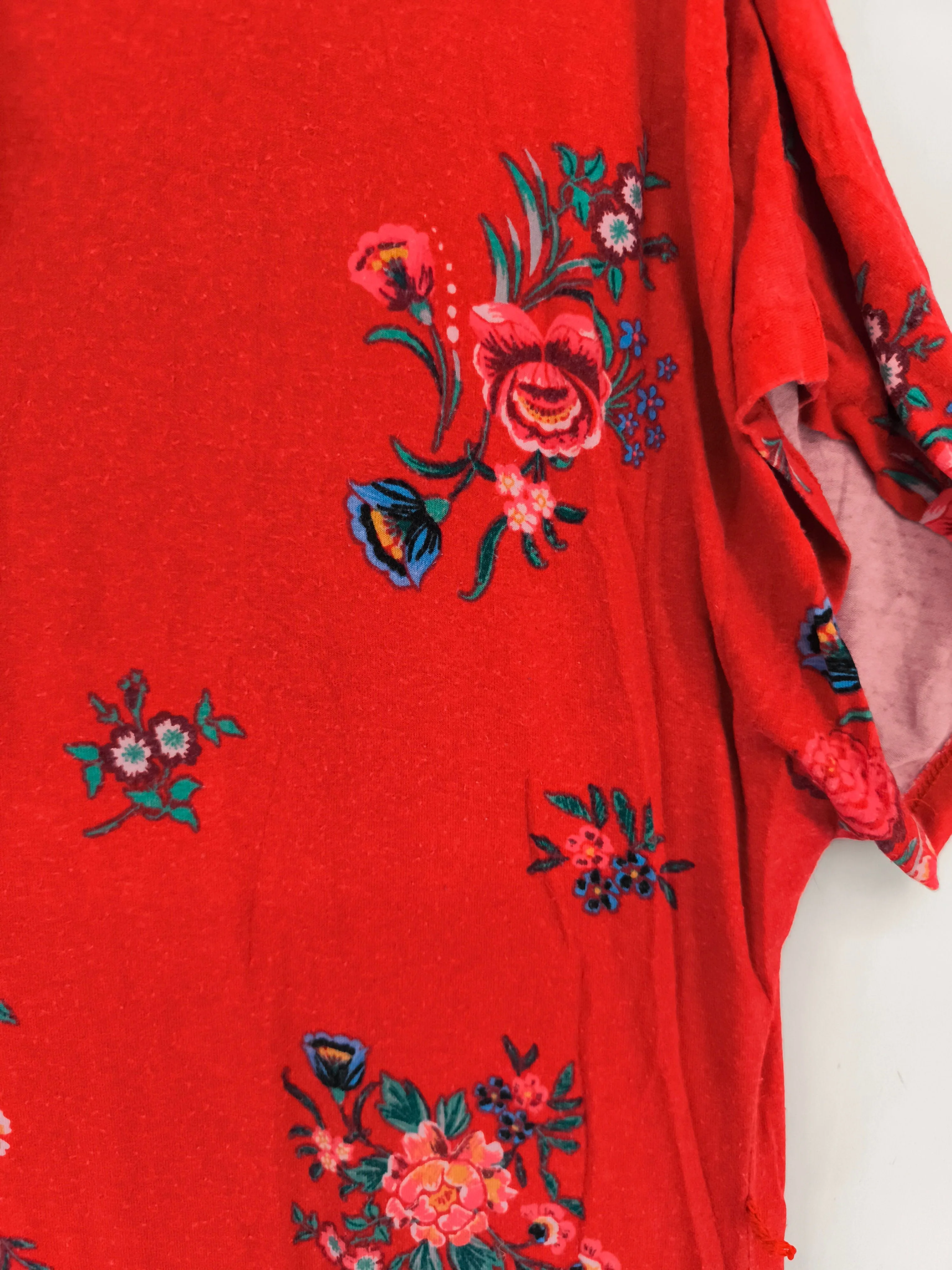 Monsoon T-Shirt Mini Dress UK14 in Red - Image 5