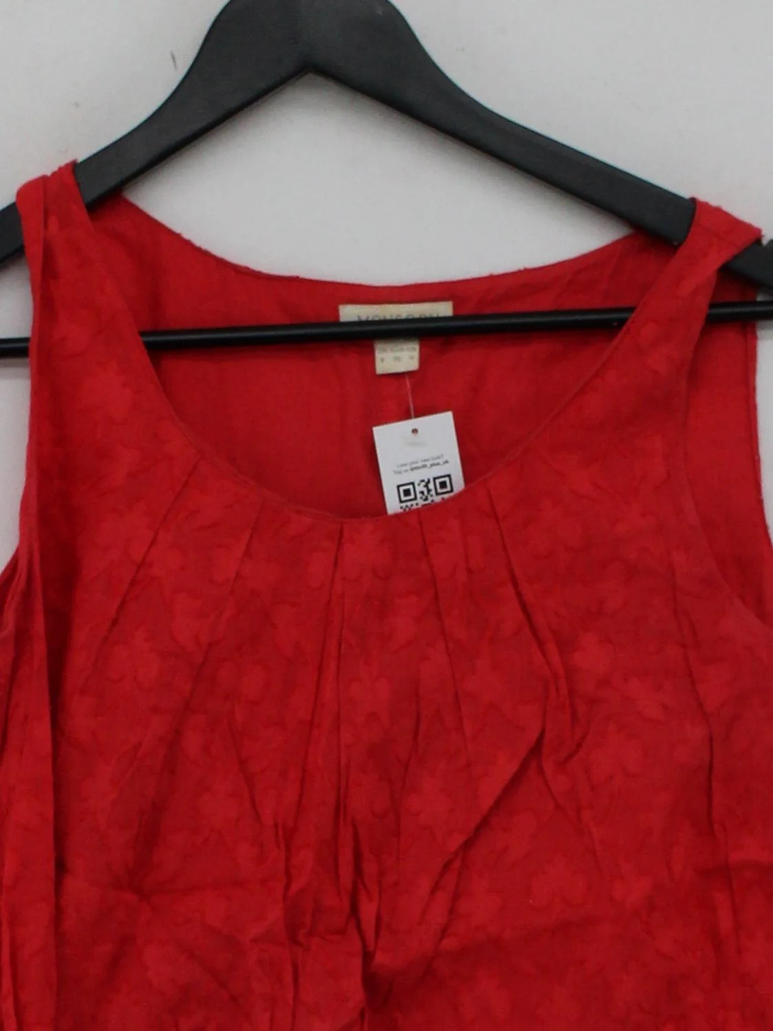 Monsoon T-Shirt Mini Dress UK8 in Red - Image 3