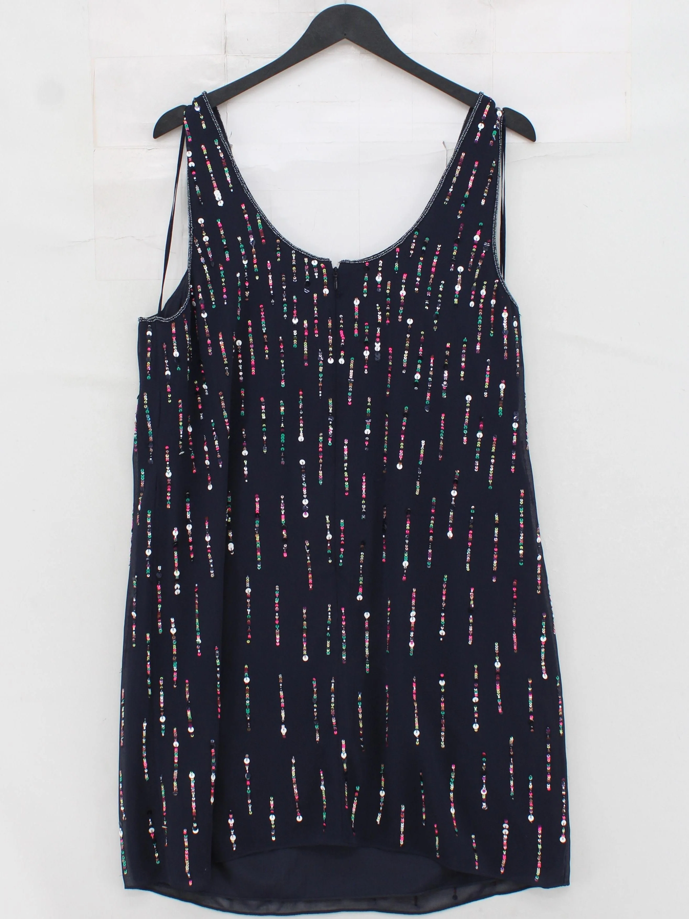 Monsoon Tank Midi Dress UK16 in Blue - Image 2