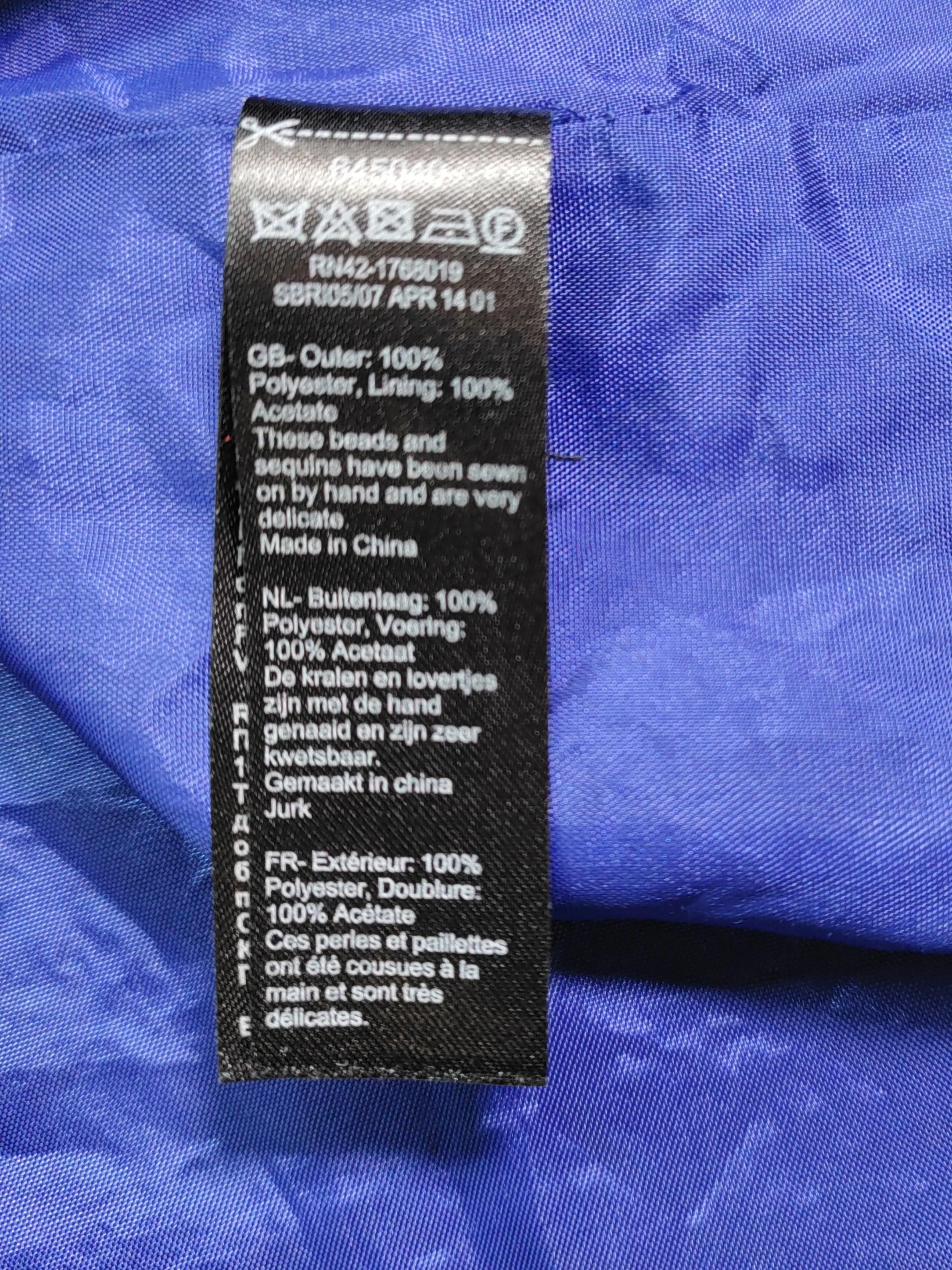 Monsoon Tank Mini Dress UK10 in Blue - Image 6